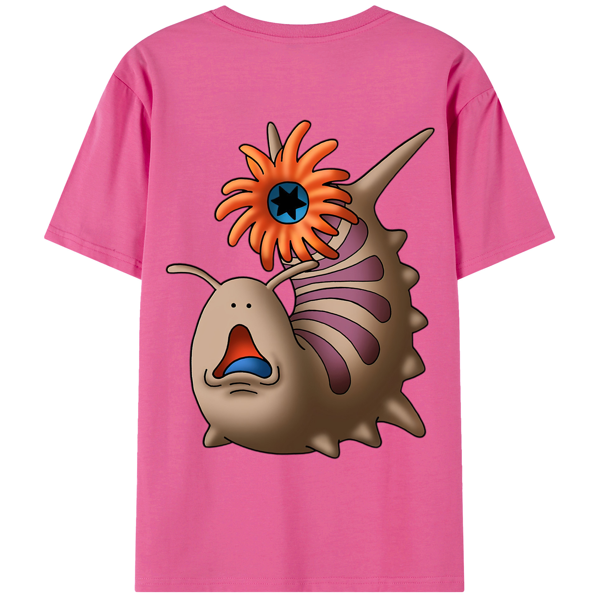 （画像用） ドラゴンクエスト Doragon Kuesuto Dragon Quest レディース半袖Tシャツ(バックプリント)
