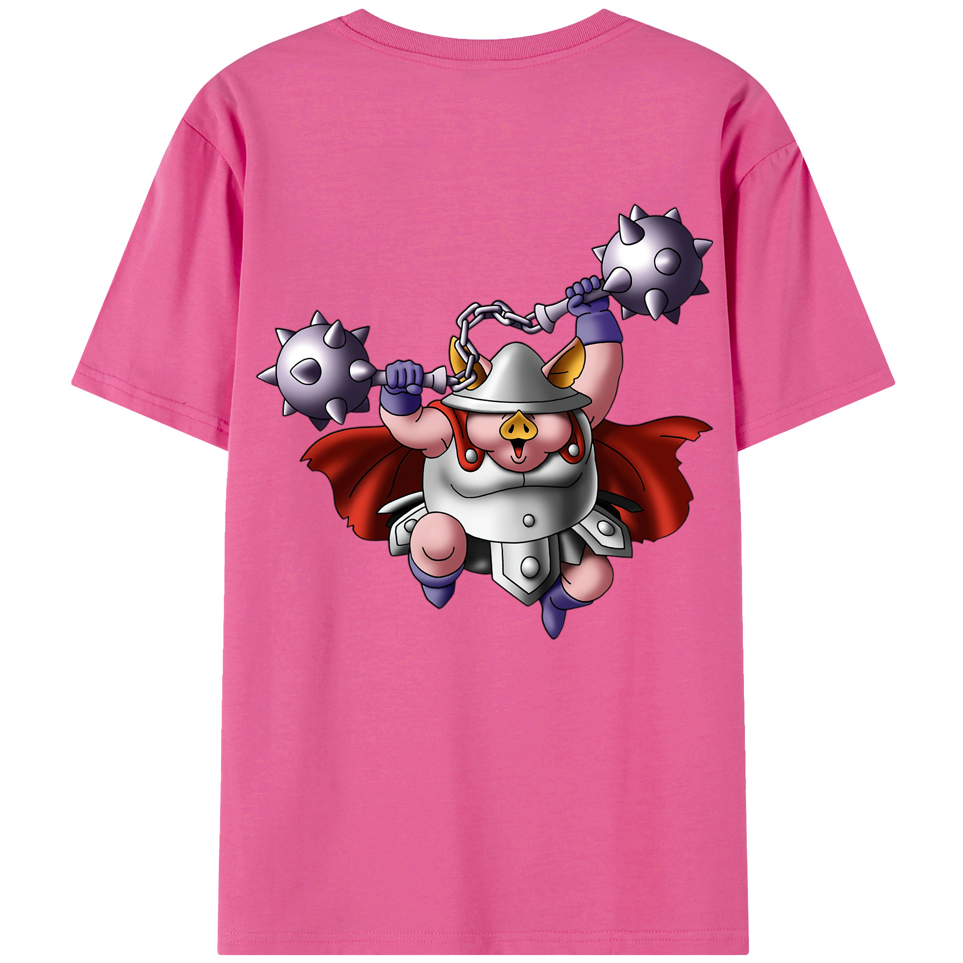 （画像用） ドラゴンクエスト Doragon Kuesuto Dragon Quest レディース半袖Tシャツ(バックプリント)