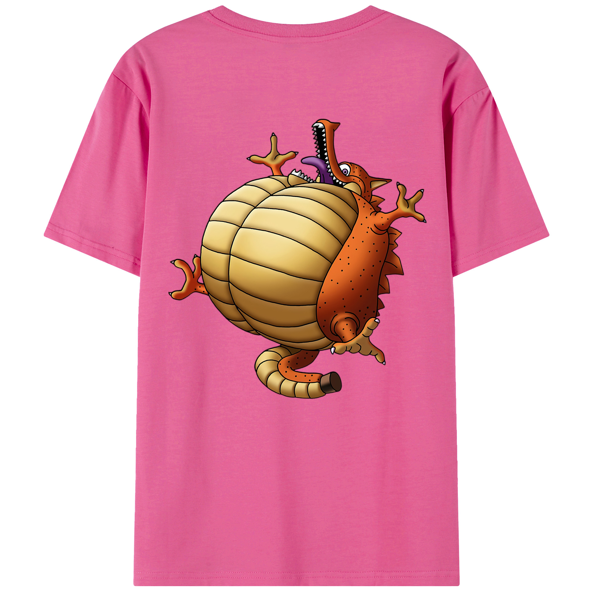 （画像用） ドラゴンクエスト Doragon Kuesuto Dragon Quest レディース半袖Tシャツ(バックプリント)