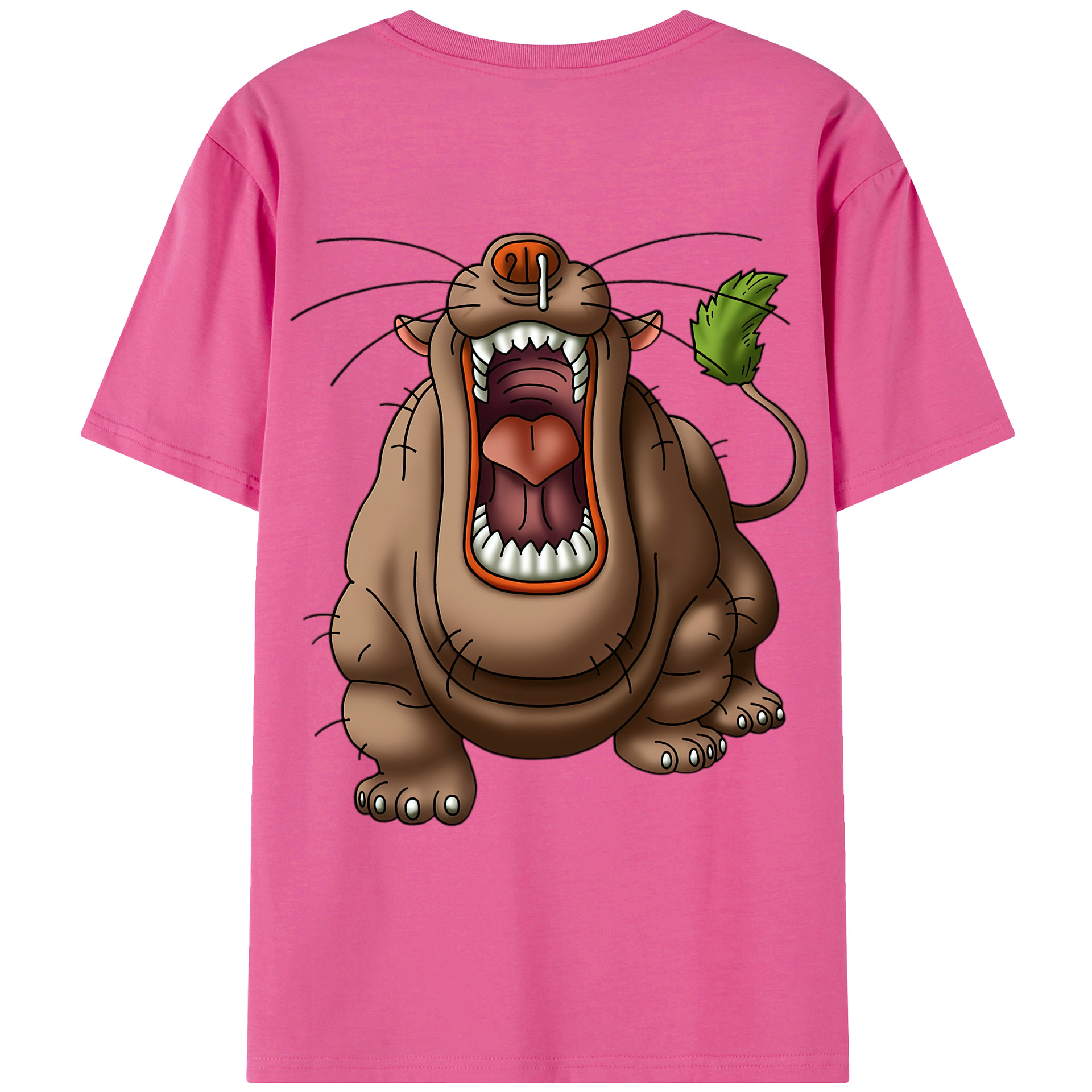 （画像用） ドラゴンクエスト Doragon Kuesuto Dragon Quest レディース半袖Tシャツ(バックプリント)