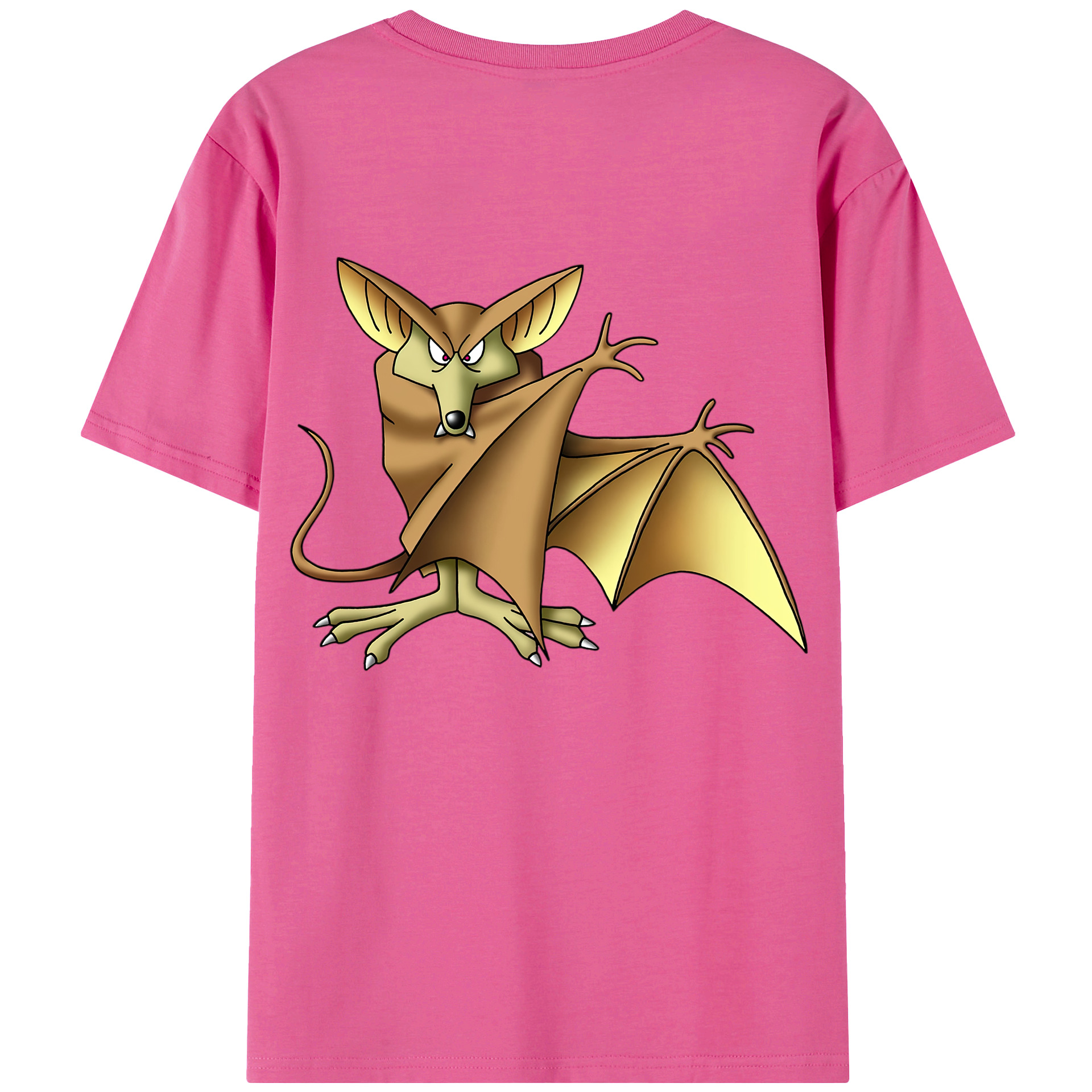 （画像用） ドラゴンクエスト Doragon Kuesuto Dragon Quest レディース半袖Tシャツ(バックプリント)