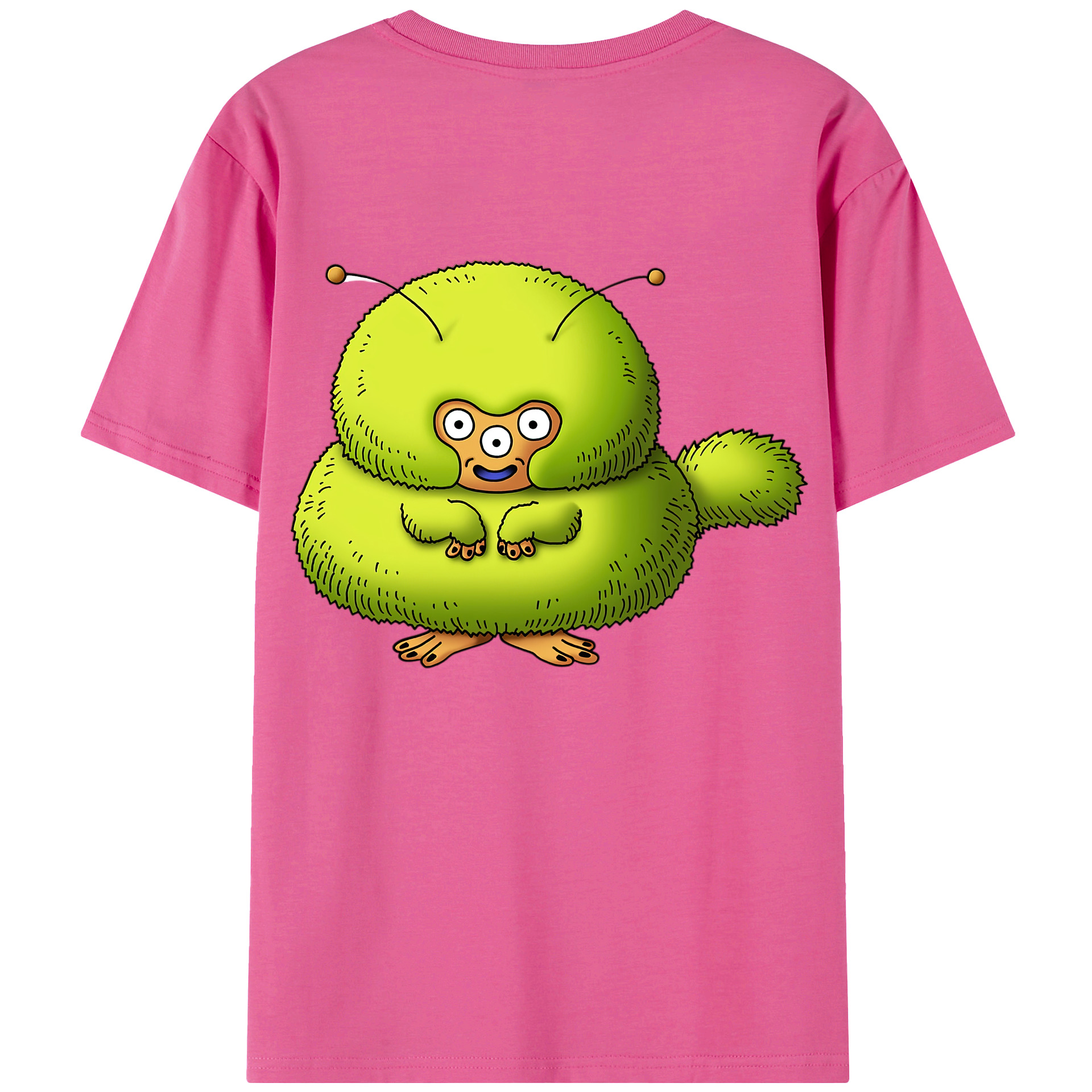 （画像用） ドラゴンクエスト Doragon Kuesuto Dragon Quest レディース半袖Tシャツ(バックプリント)