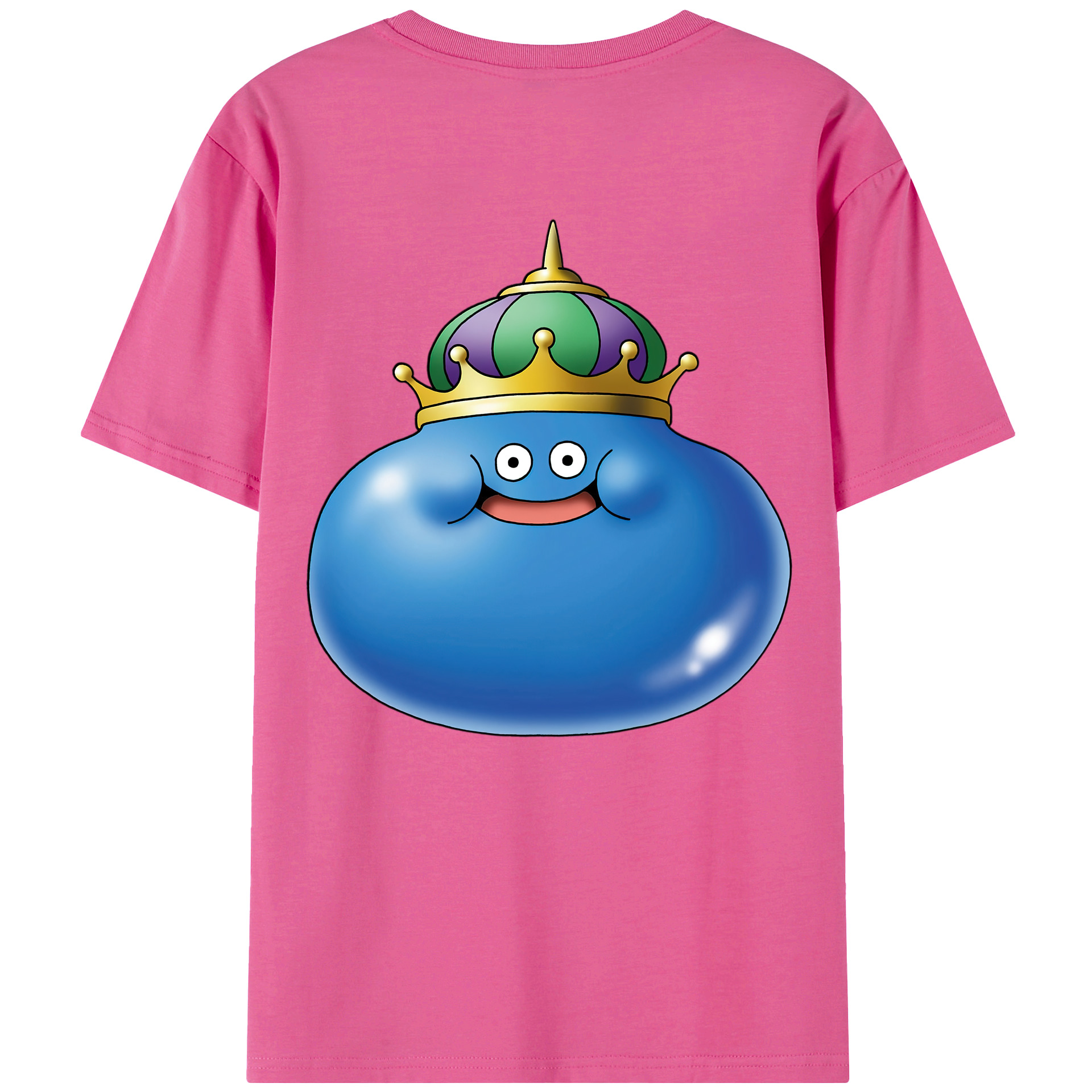 （画像用） ドラゴンクエスト Doragon Kuesuto Dragon Quest レディース半袖Tシャツ(バックプリント)