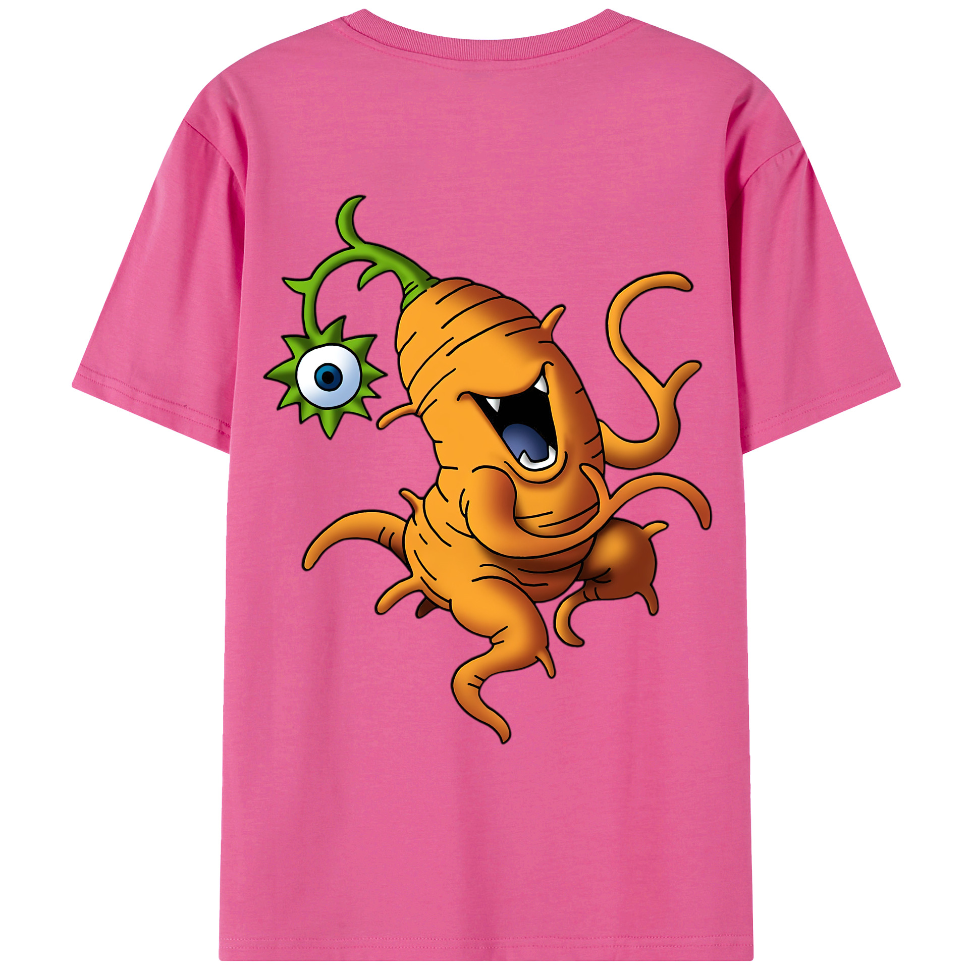 （画像用） ドラゴンクエスト Doragon Kuesuto Dragon Quest レディース半袖Tシャツ(バックプリント)