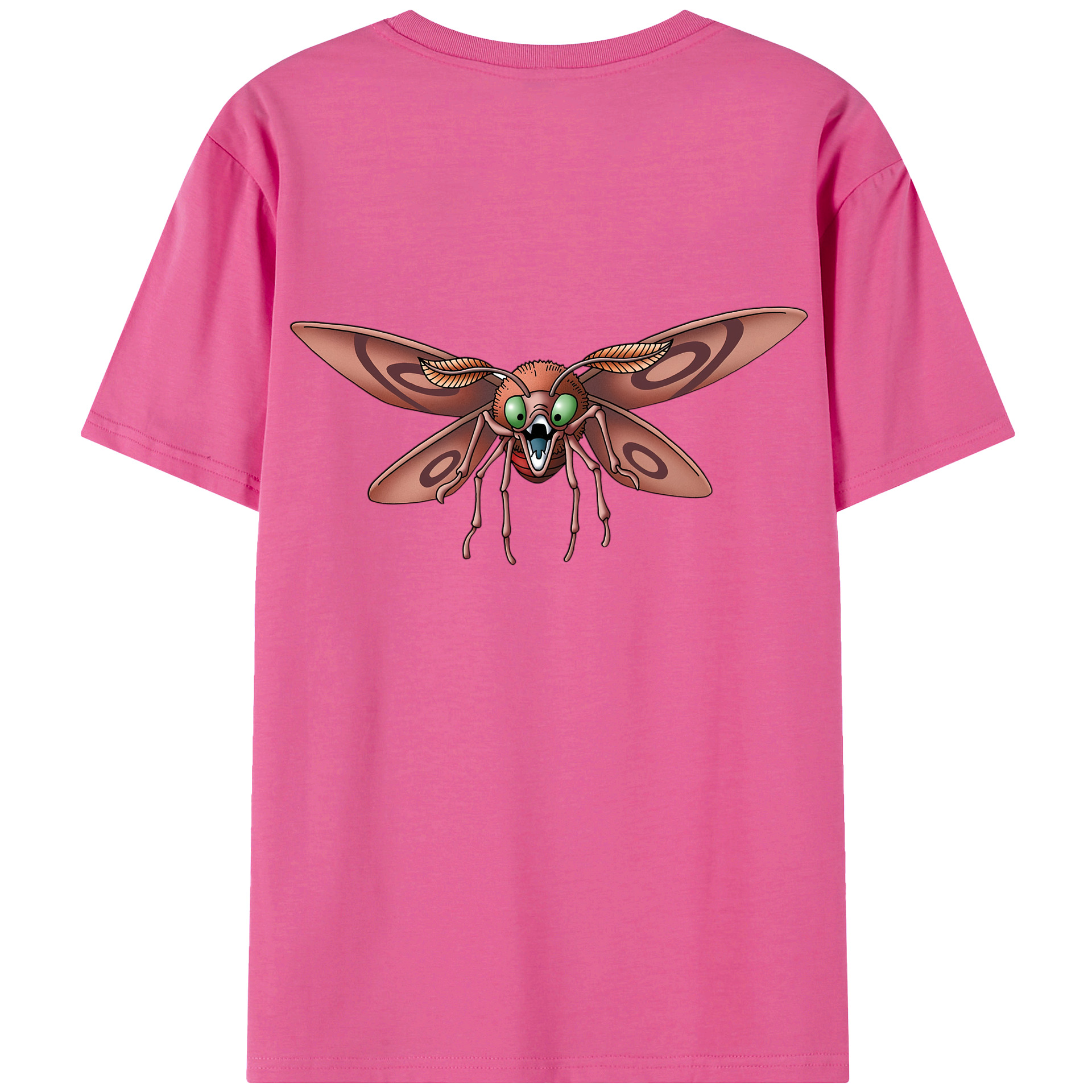 （画像用） ドラゴンクエスト Doragon Kuesuto Dragon Quest レディース半袖Tシャツ(バックプリント)