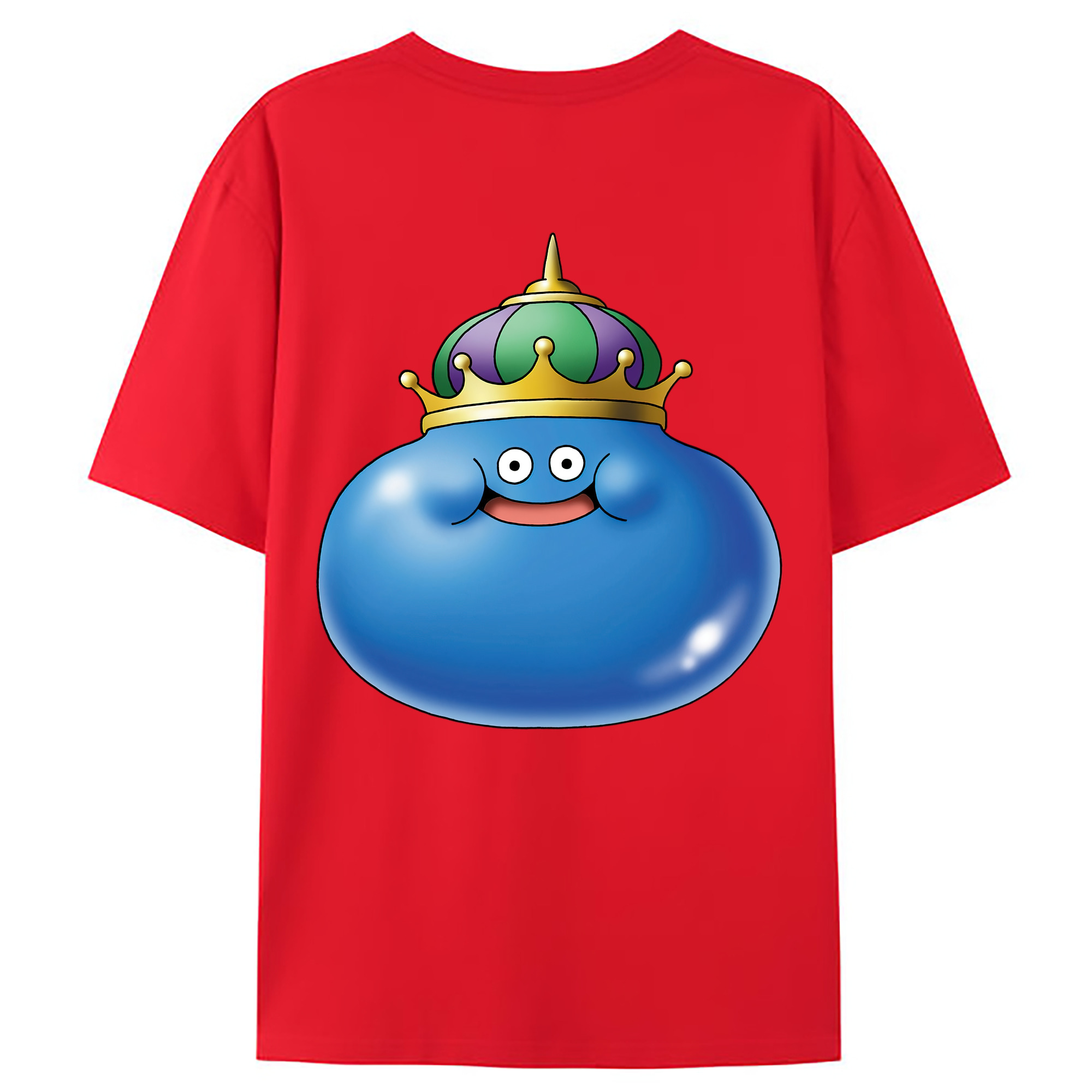 （画像用） ドラゴンクエスト Doragon Kuesuto Dragon Quest レディース半袖Tシャツ(バックプリント)