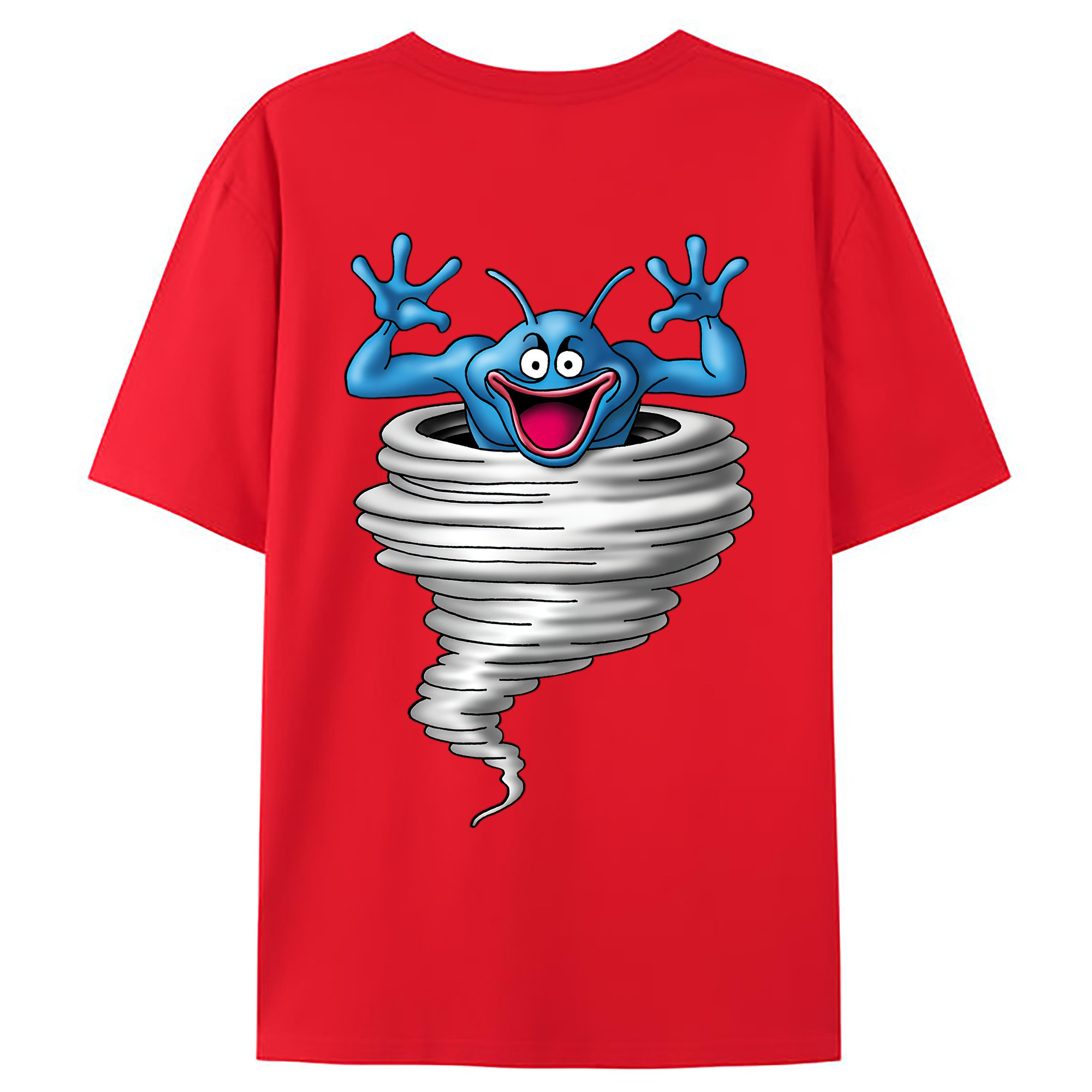 （画像用） ドラゴンクエスト Doragon Kuesuto Dragon Quest レディース半袖Tシャツ(バックプリント)