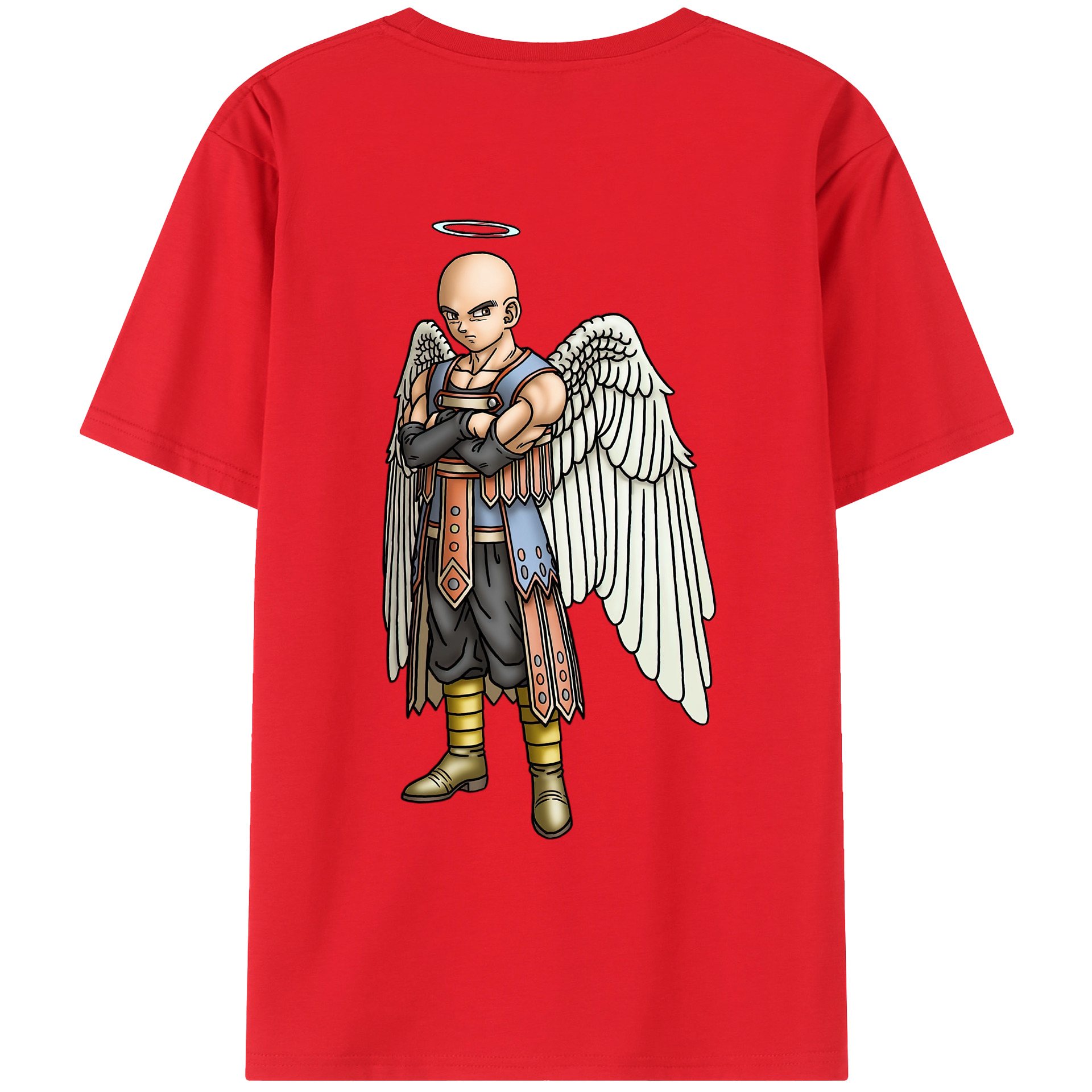 （画像用） ドラゴンクエスト Doragon Kuesuto Dragon Quest レディース半袖Tシャツ(バックプリント)