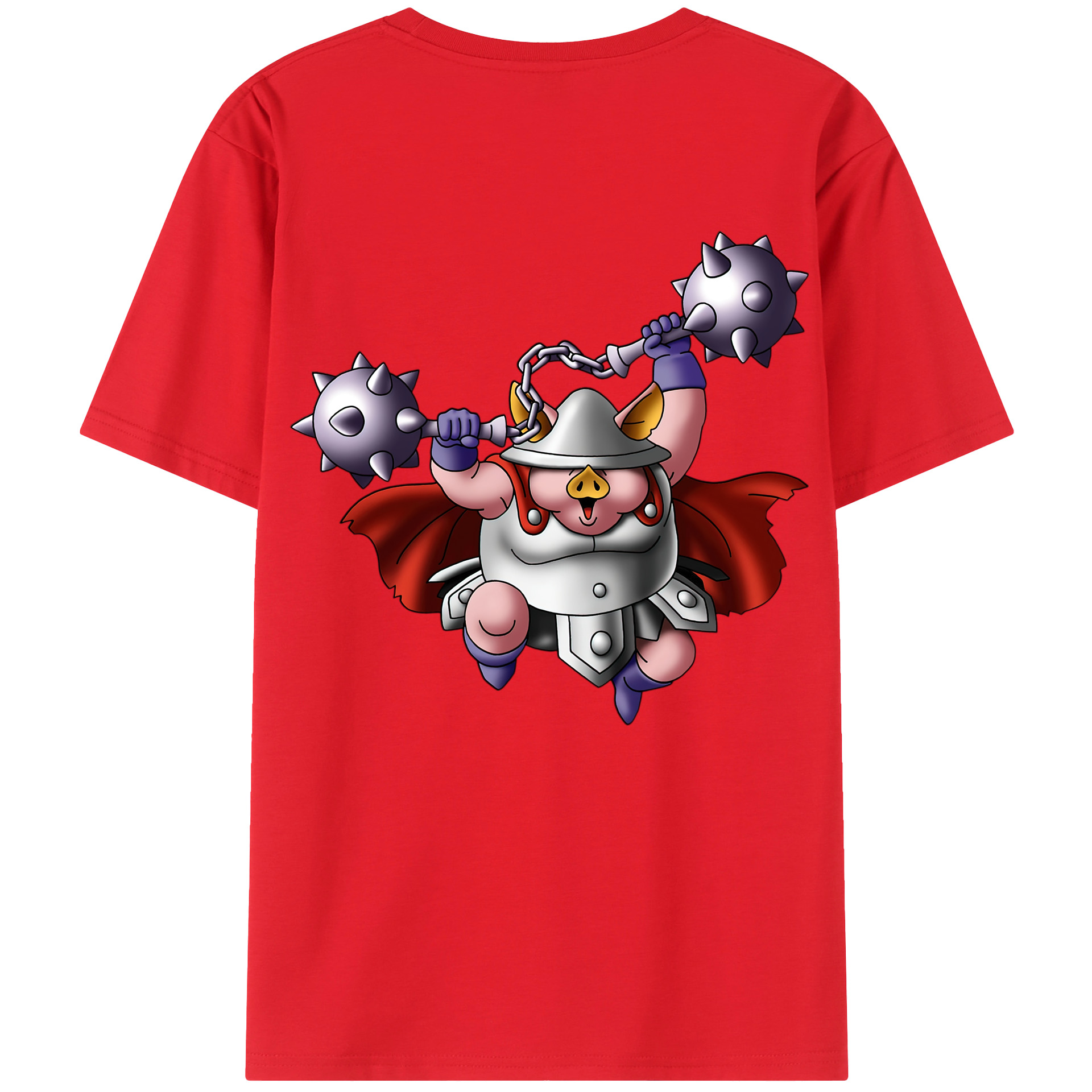 （画像用） ドラゴンクエスト Doragon Kuesuto Dragon Quest レディース半袖Tシャツ(バックプリント)