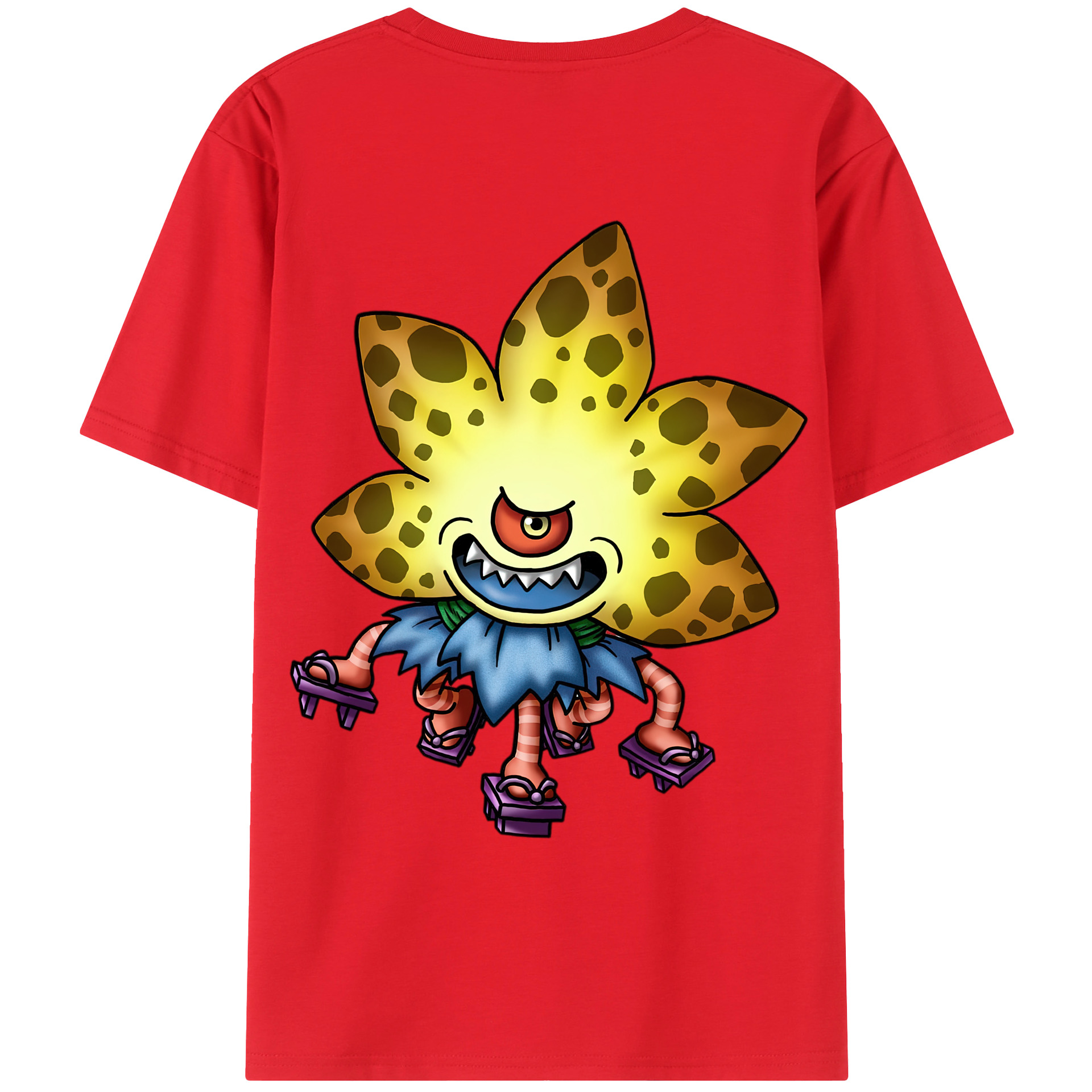 （画像用） ドラゴンクエスト Doragon Kuesuto Dragon Quest レディース半袖Tシャツ(バックプリント)
