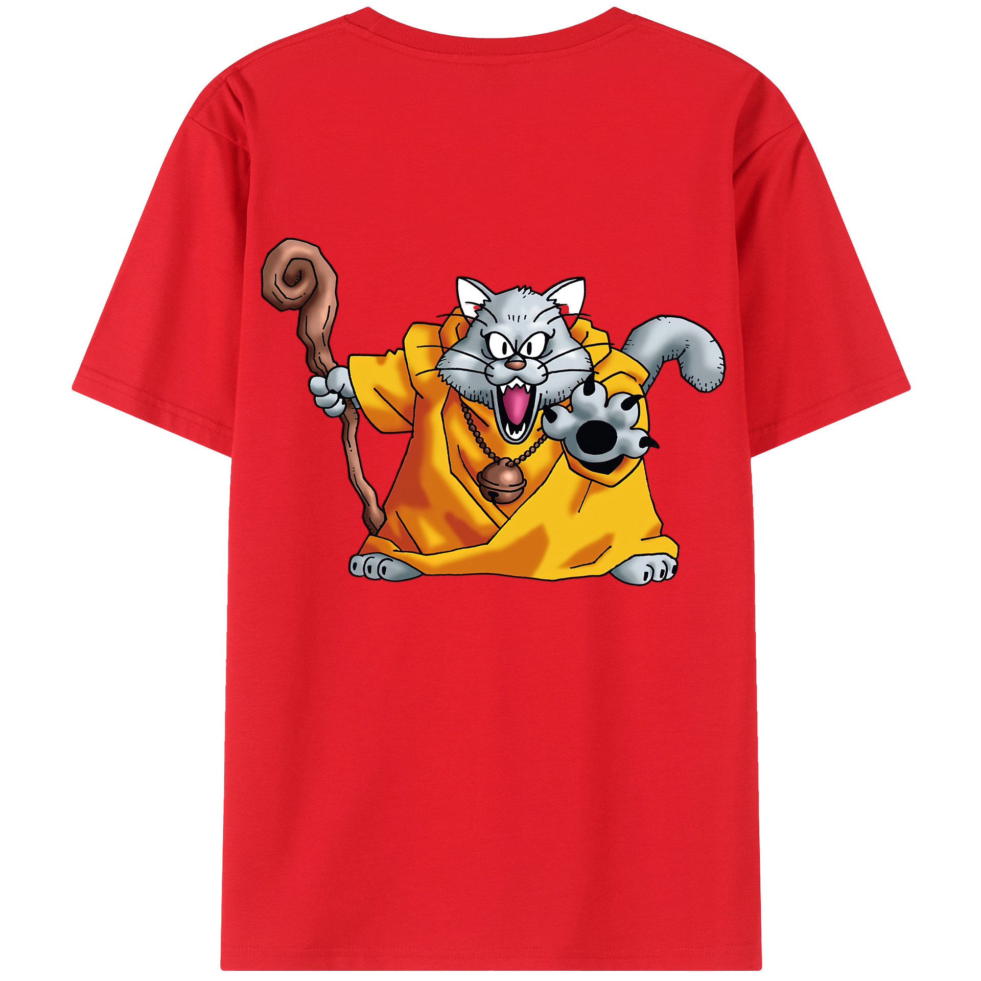 （画像用） ドラゴンクエスト Doragon Kuesuto Dragon Quest レディース半袖Tシャツ(バックプリント)