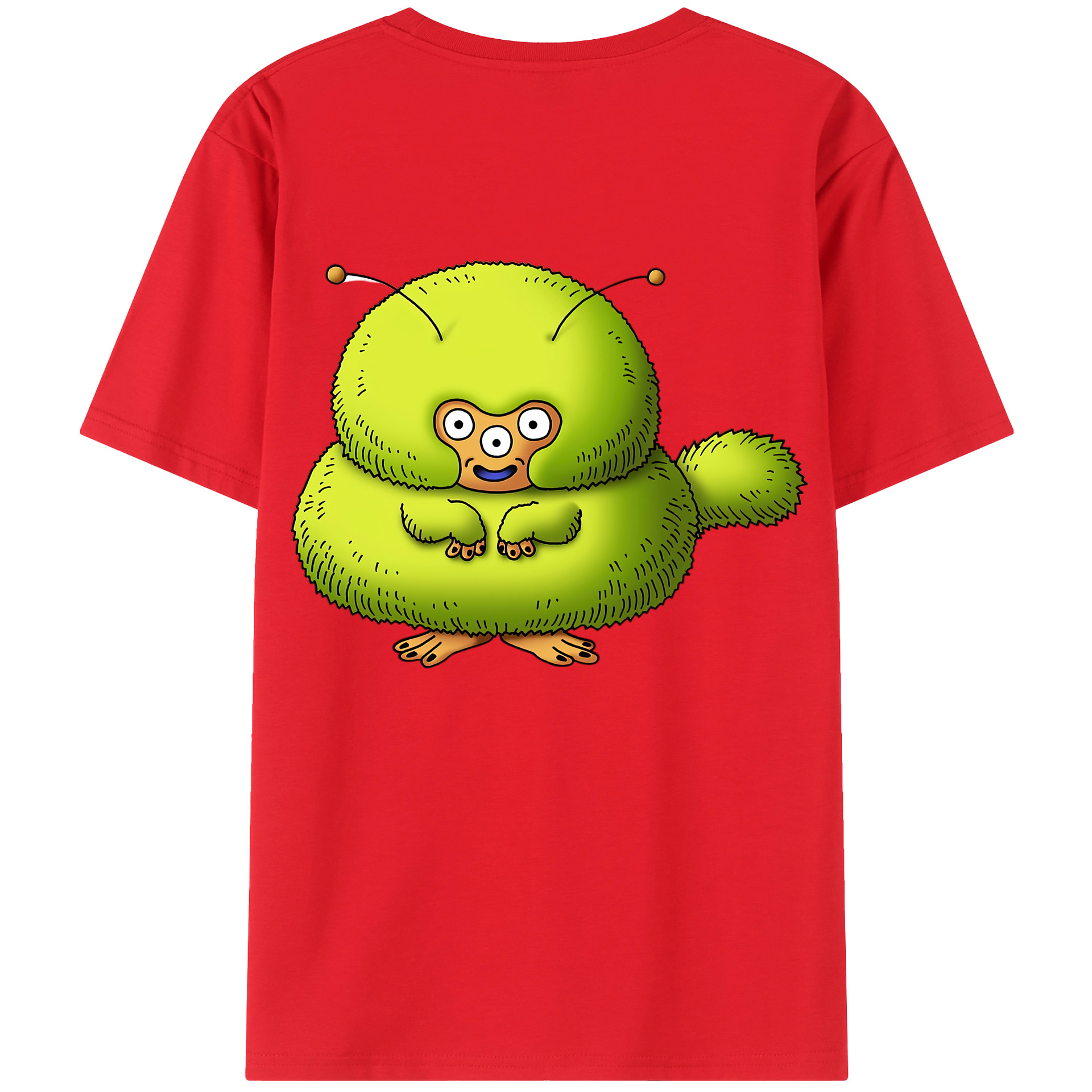 （画像用） ドラゴンクエスト Doragon Kuesuto Dragon Quest レディース半袖Tシャツ(バックプリント)