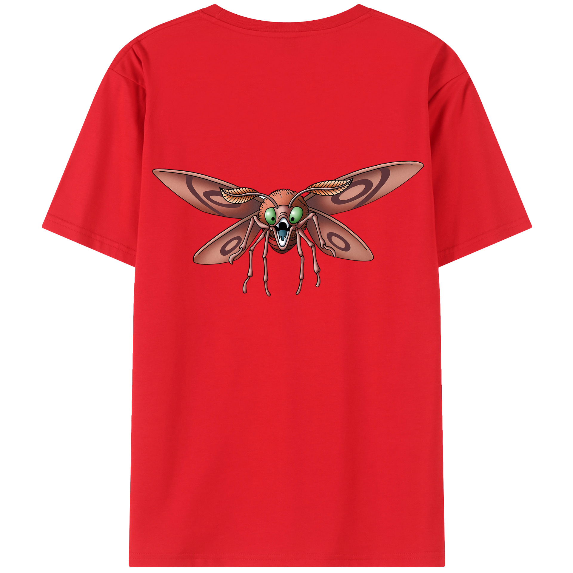 （画像用） ドラゴンクエスト Doragon Kuesuto Dragon Quest レディース半袖Tシャツ(バックプリント)