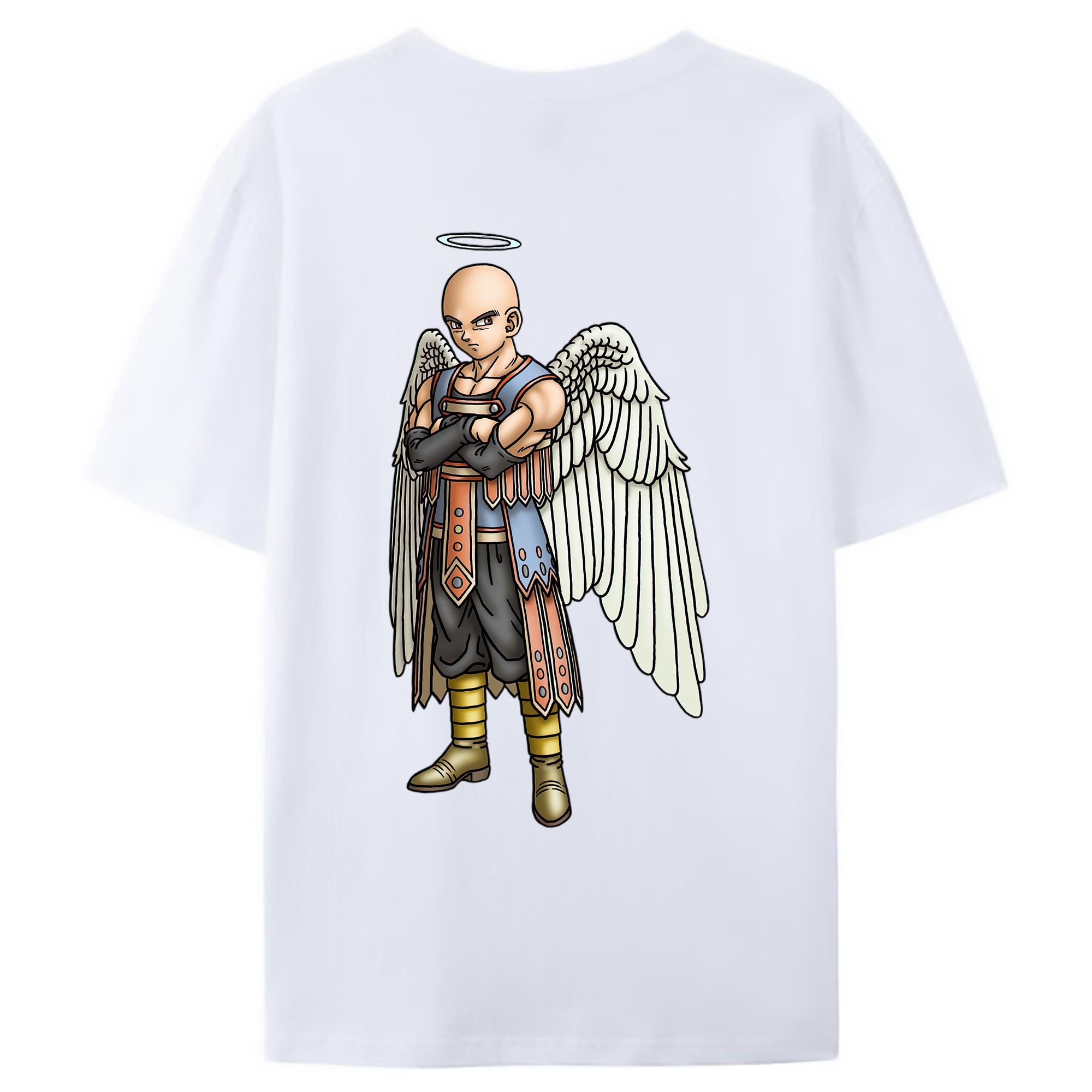 （画像用） ドラゴンクエスト Doragon Kuesuto Dragon Quest レディース半袖Tシャツ(バックプリント)