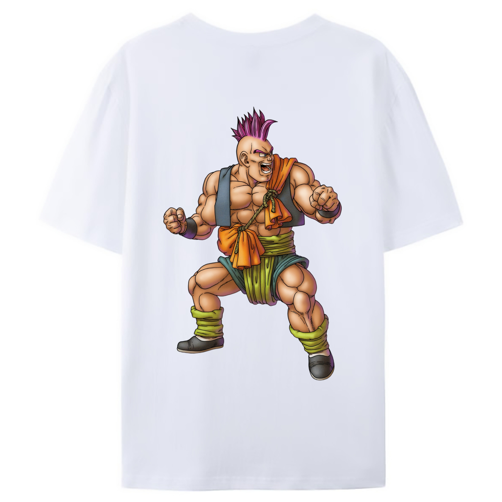 （画像用） ドラゴンクエスト Doragon Kuesuto Dragon Quest レディース半袖Tシャツ(バックプリント)