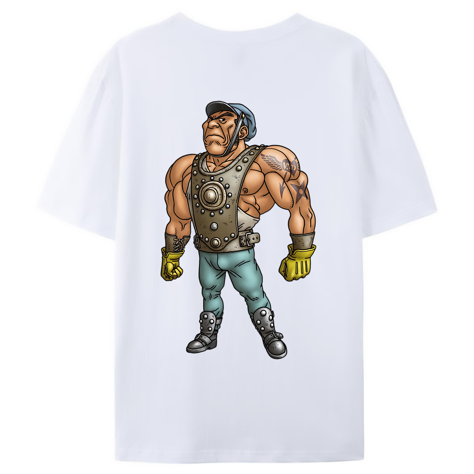 （画像用） ドラゴンクエスト Doragon Kuesuto Dragon Quest レディース半袖Tシャツ(バックプリント)