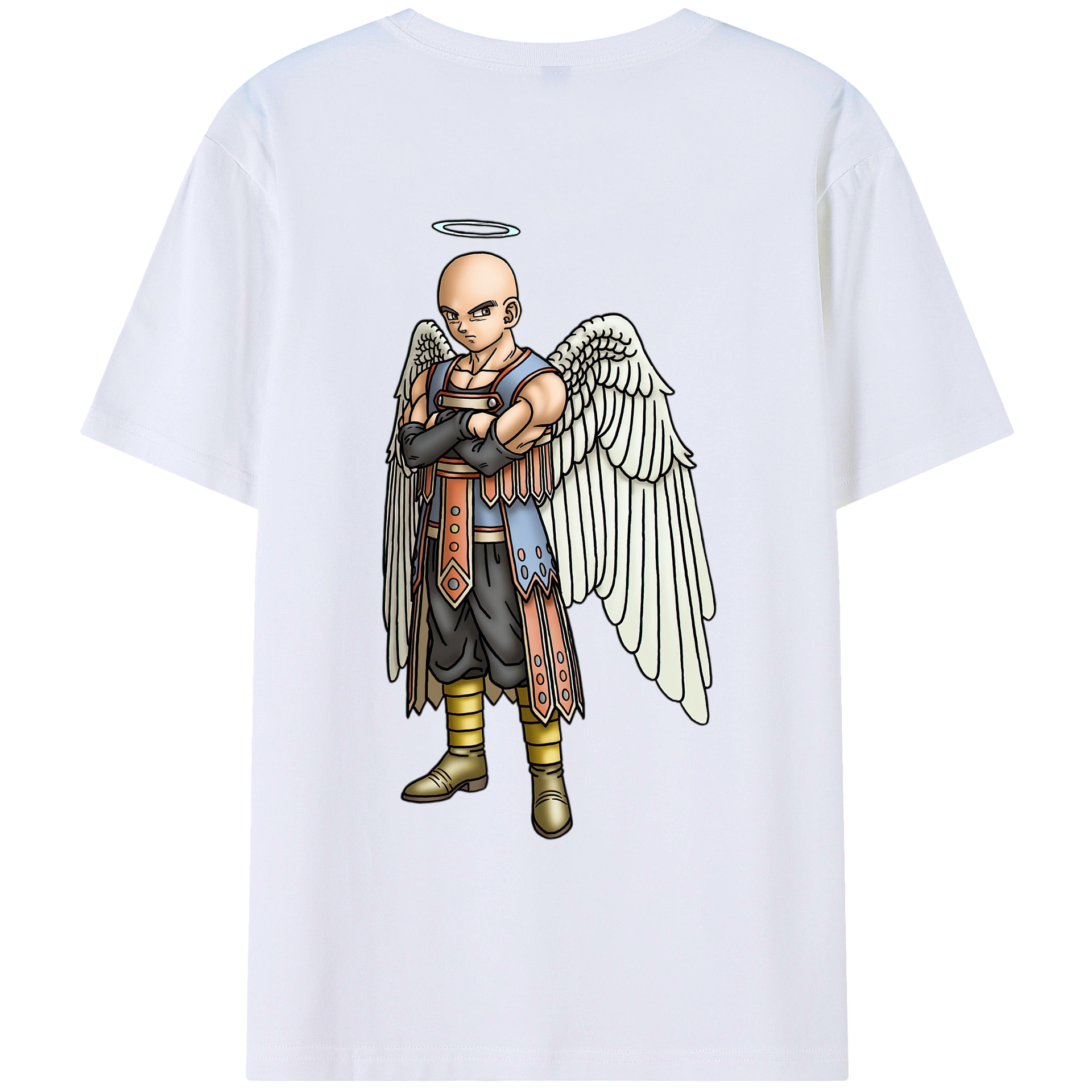 （画像用） ドラゴンクエスト Doragon Kuesuto Dragon Quest レディース半袖Tシャツ(バックプリント)