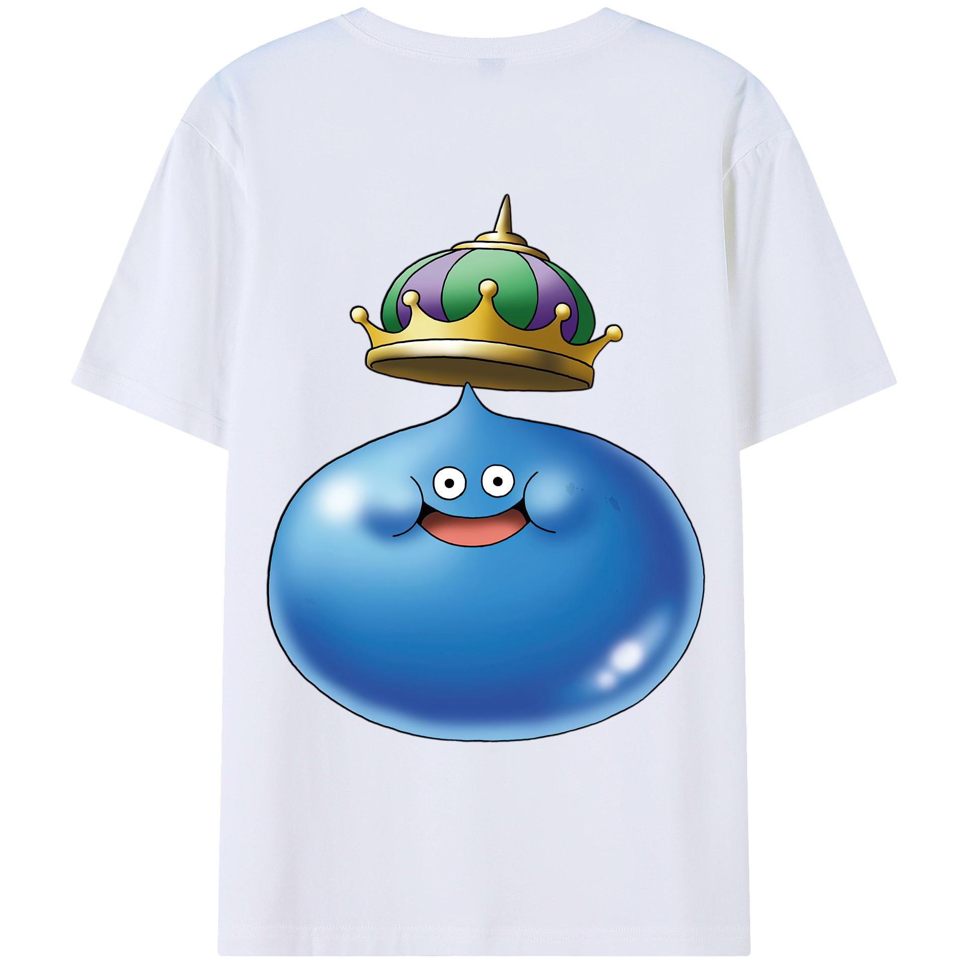 （画像用） ドラゴンクエスト Doragon Kuesuto Dragon Quest レディース半袖Tシャツ(バックプリント)