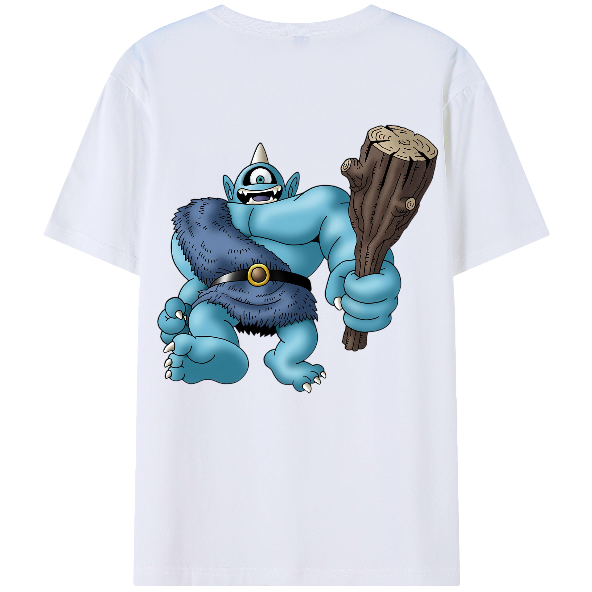（画像用） ドラゴンクエスト Doragon Kuesuto Dragon Quest レディース半袖Tシャツ(バックプリント)
