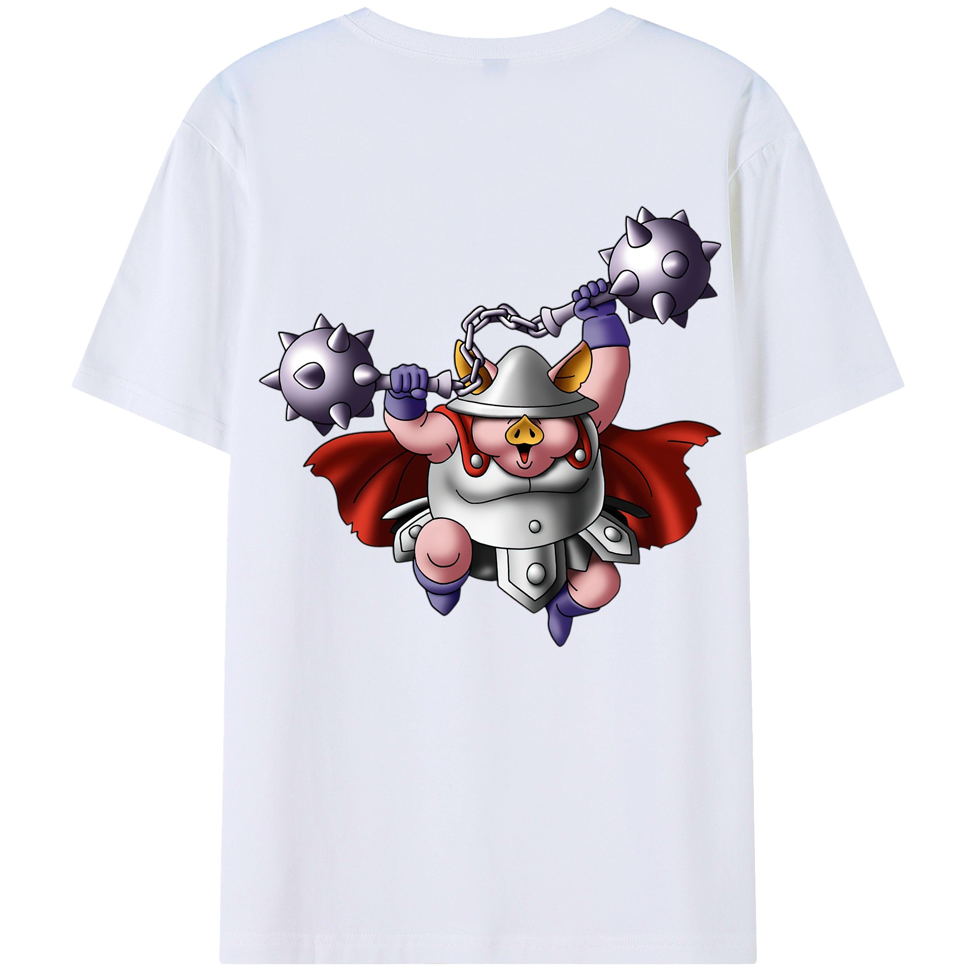 （画像用） ドラゴンクエスト Doragon Kuesuto Dragon Quest レディース半袖Tシャツ(バックプリント)