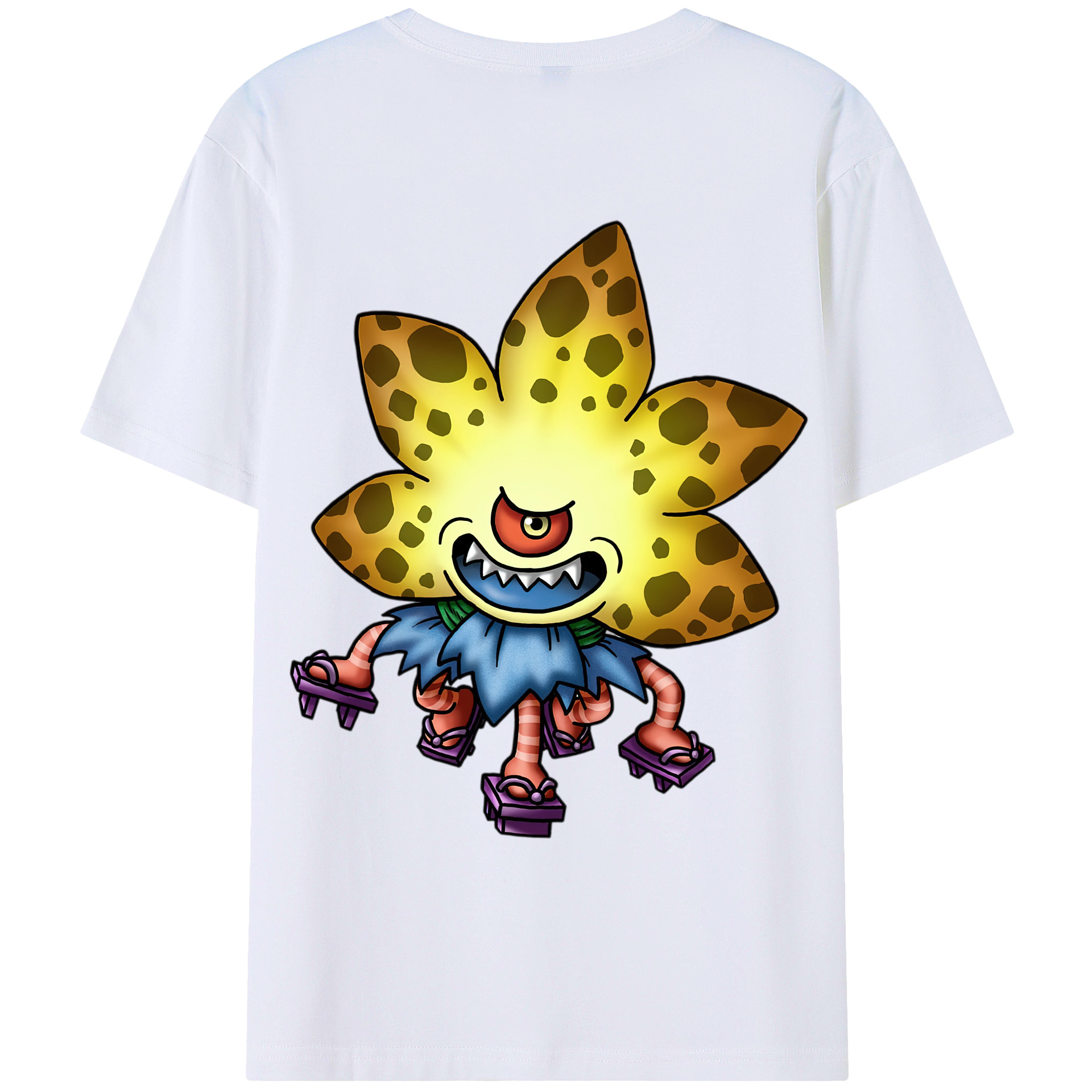 （画像用） ドラゴンクエスト Doragon Kuesuto Dragon Quest レディース半袖Tシャツ(バックプリント)
