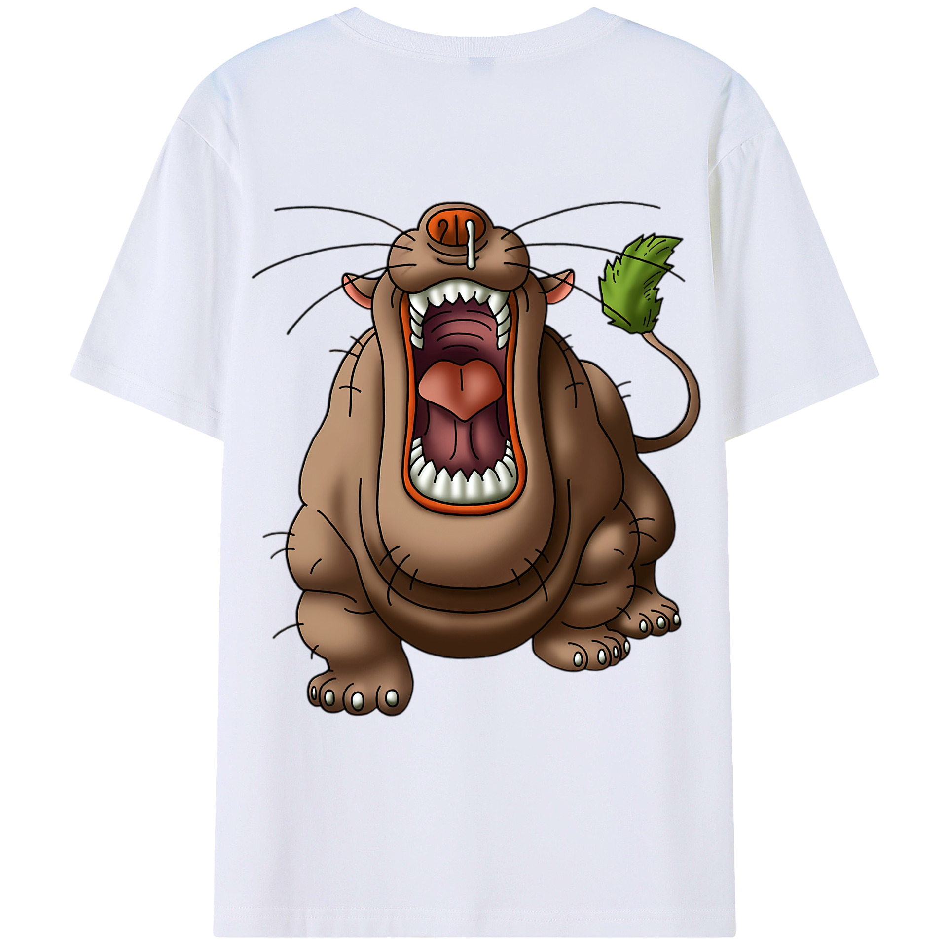 （画像用） ドラゴンクエスト Doragon Kuesuto Dragon Quest レディース半袖Tシャツ(バックプリント)