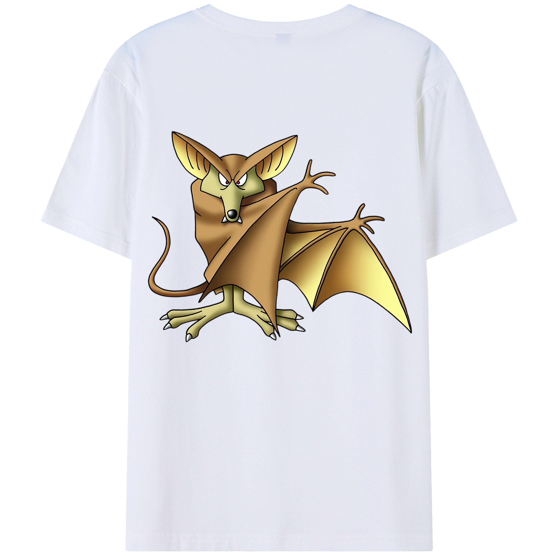 （画像用） ドラゴンクエスト Doragon Kuesuto Dragon Quest レディース半袖Tシャツ(バックプリント)