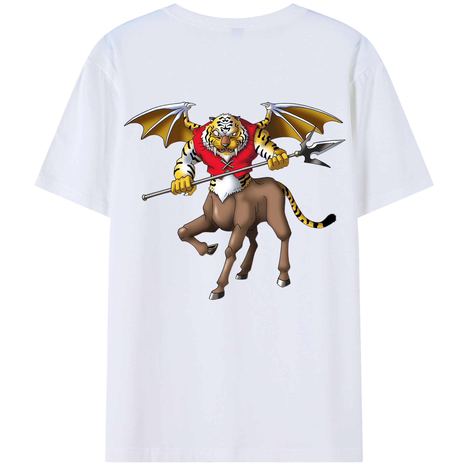 （画像用） ドラゴンクエスト Doragon Kuesuto Dragon Quest レディース半袖Tシャツ(バックプリント)
