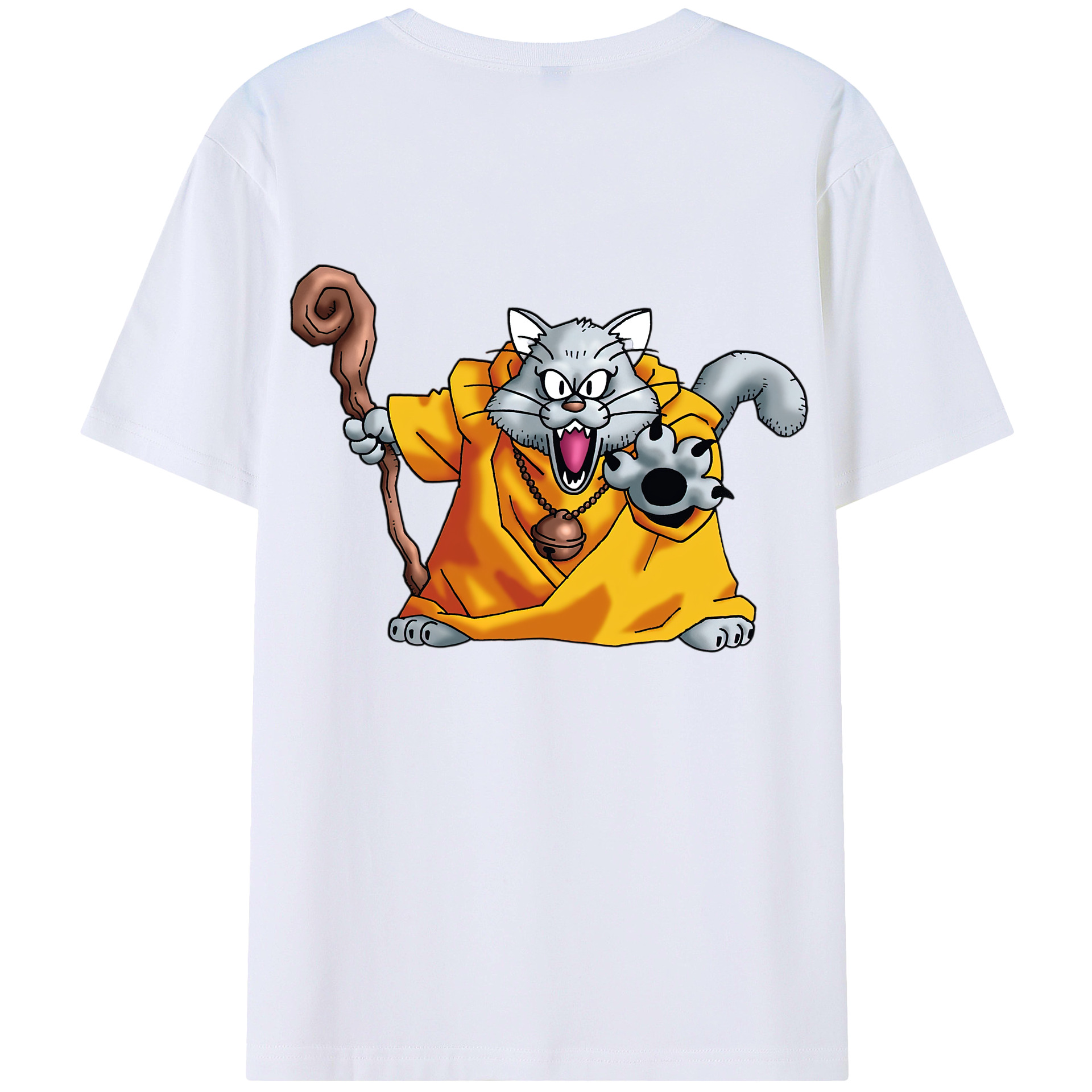 （画像用） ドラゴンクエスト Doragon Kuesuto Dragon Quest レディース半袖Tシャツ(バックプリント)
