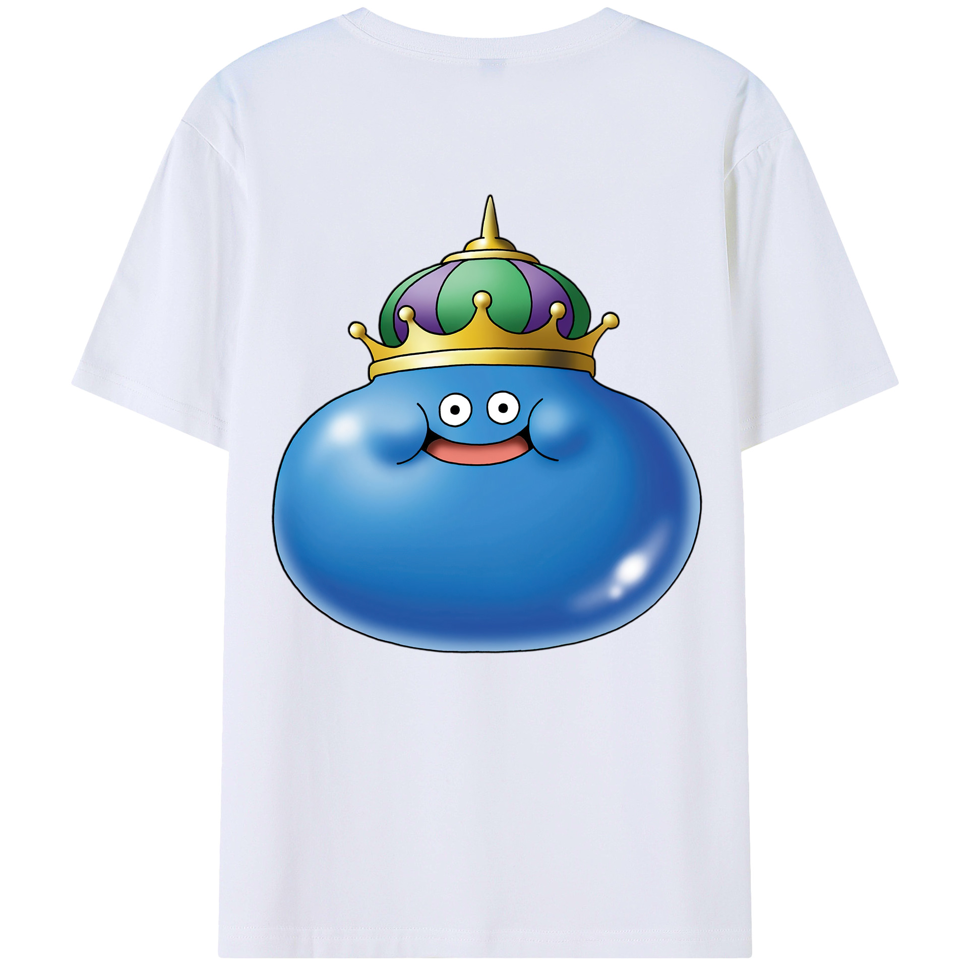 （画像用） ドラゴンクエスト Doragon Kuesuto Dragon Quest レディース半袖Tシャツ(バックプリント)