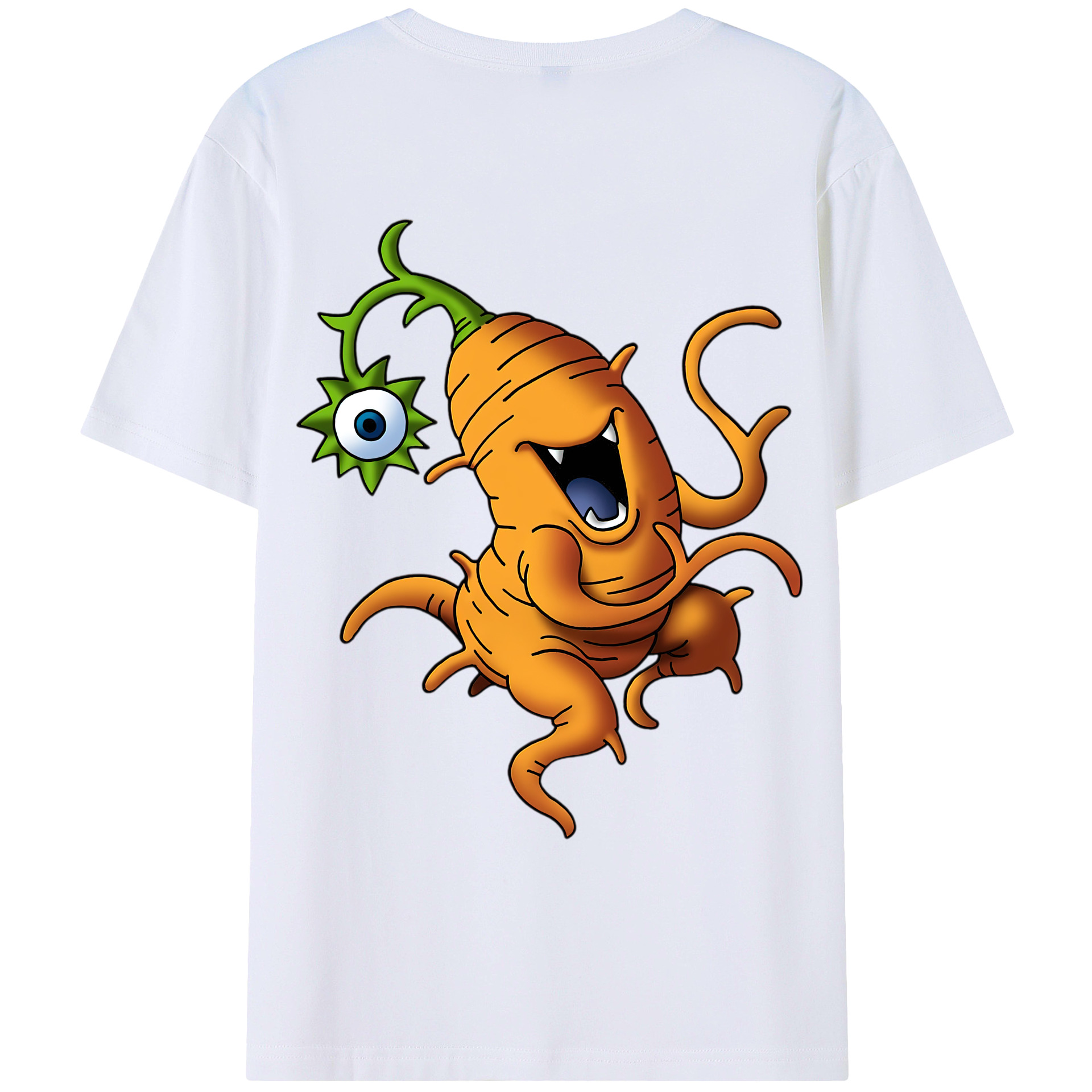 （画像用） ドラゴンクエスト Doragon Kuesuto Dragon Quest レディース半袖Tシャツ(バックプリント)