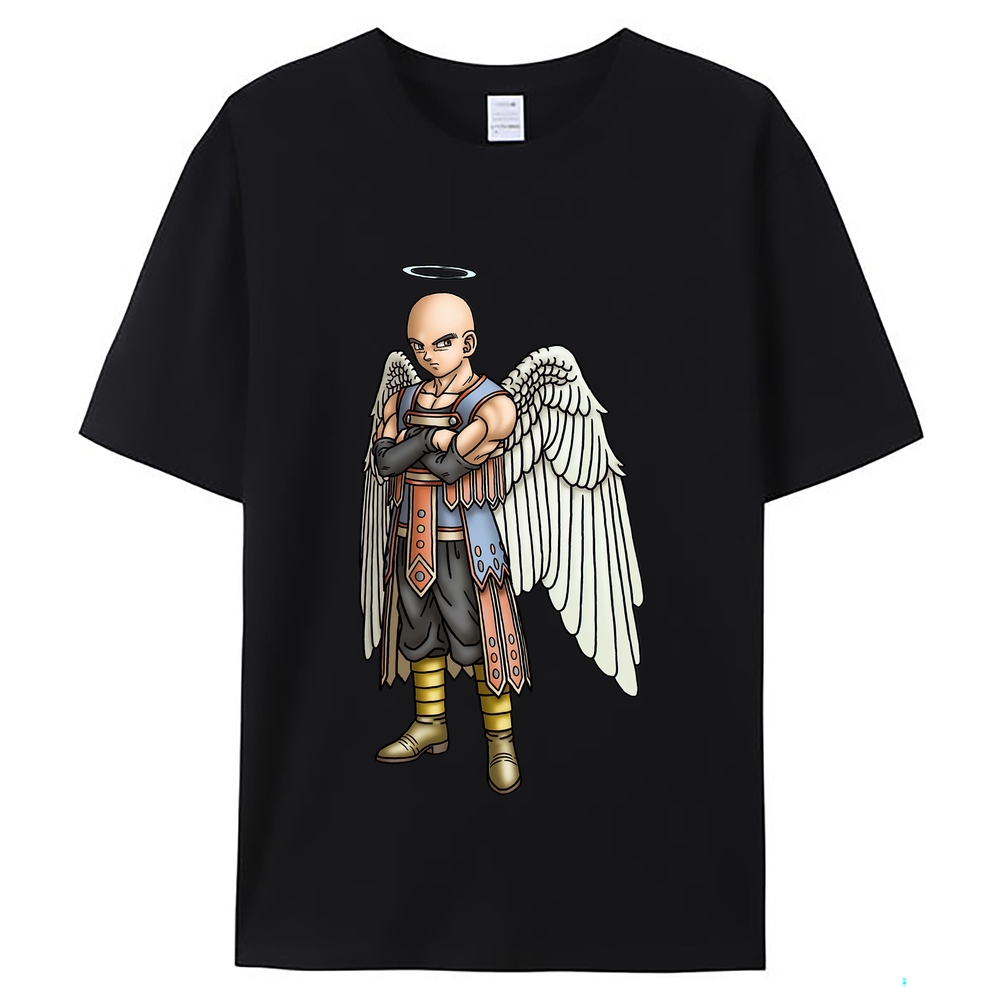 （画像用） ドラゴンクエスト Doragon Kuesuto Dragon Quest レディースカジュアルプリントTシャツ（綿100％）
