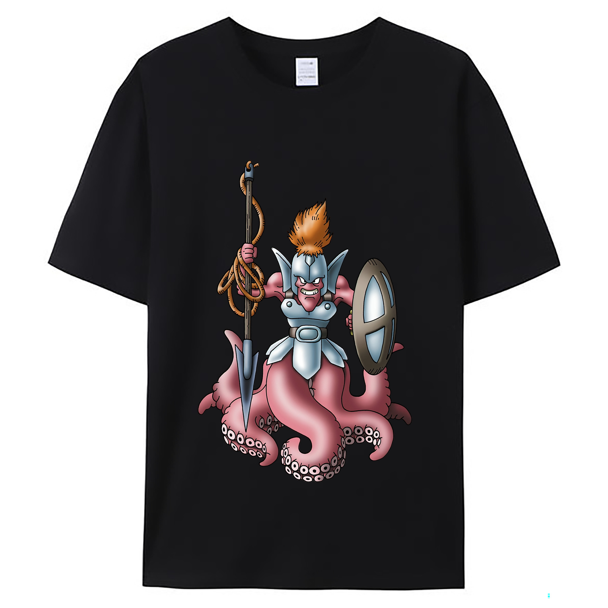 （画像用） ドラゴンクエスト Doragon Kuesuto Dragon Quest レディースカジュアルプリントTシャツ（綿100％）