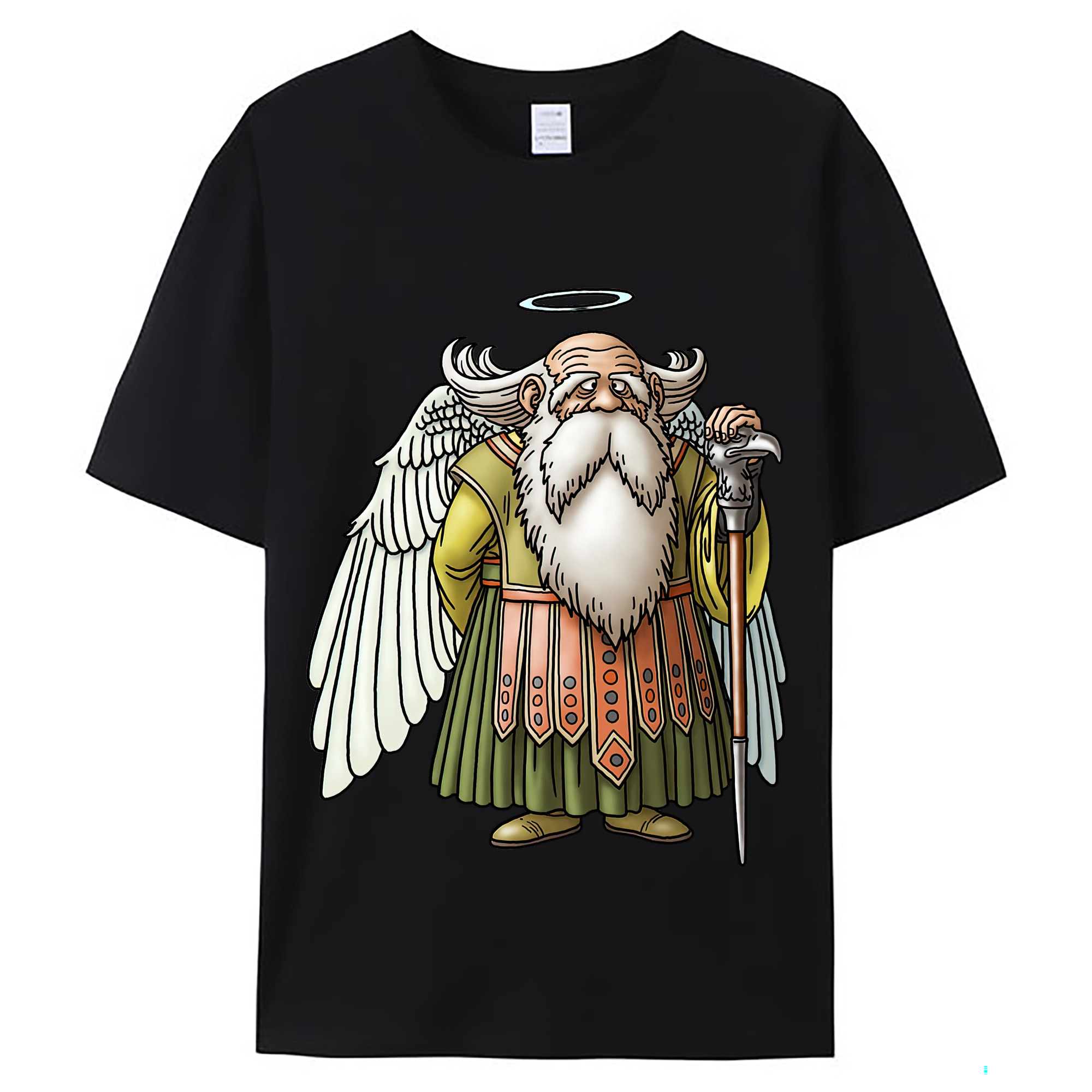 （画像用） ドラゴンクエスト Doragon Kuesuto Dragon Quest レディースカジュアルプリントTシャツ（綿100％）