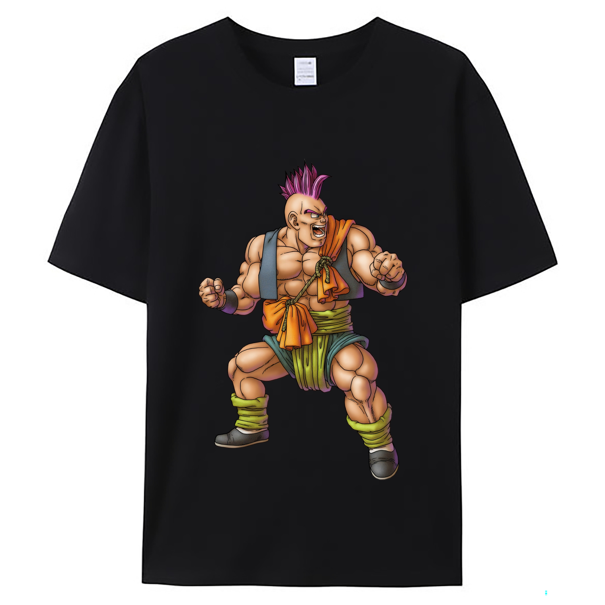 （画像用） ドラゴンクエスト Doragon Kuesuto Dragon Quest レディースカジュアルプリントTシャツ（綿100％）