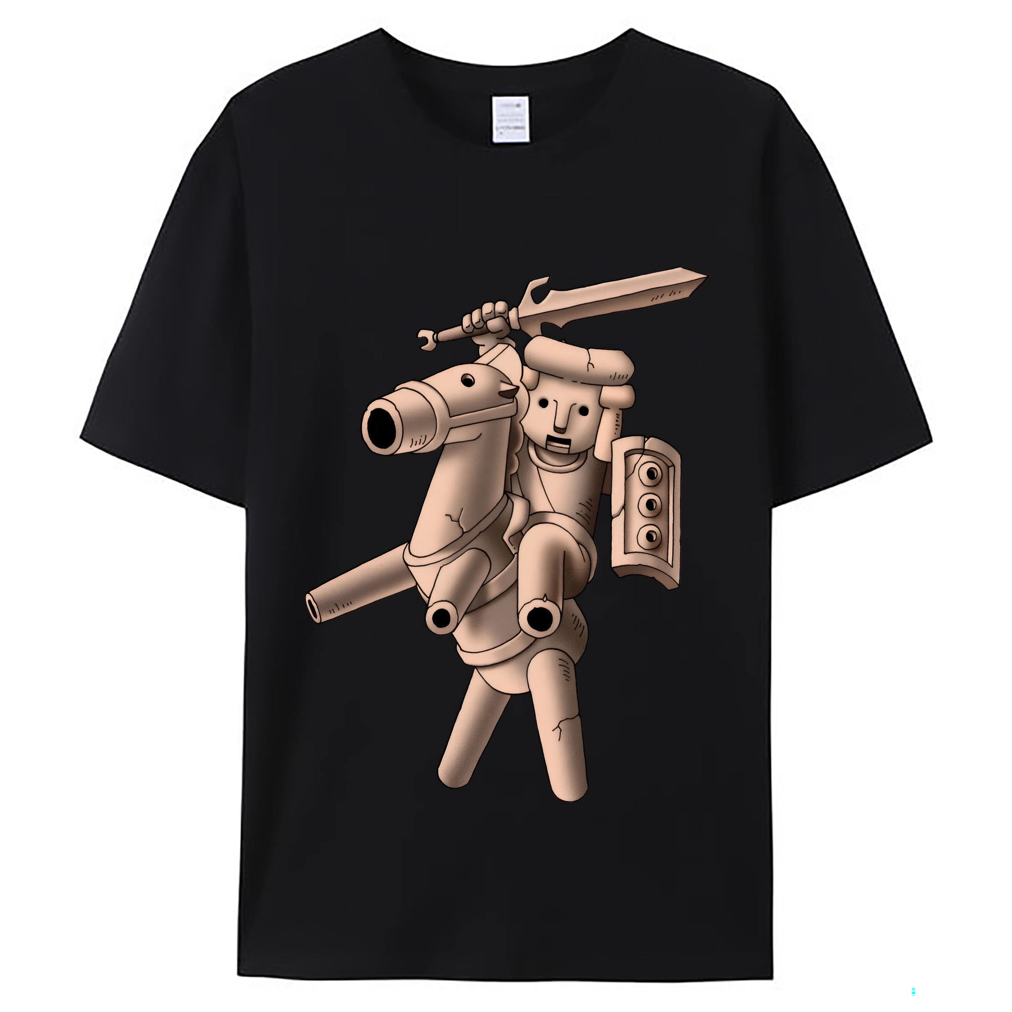 （画像用） ドラゴンクエスト Doragon Kuesuto Dragon Quest レディースカジュアルプリントTシャツ（綿100％）