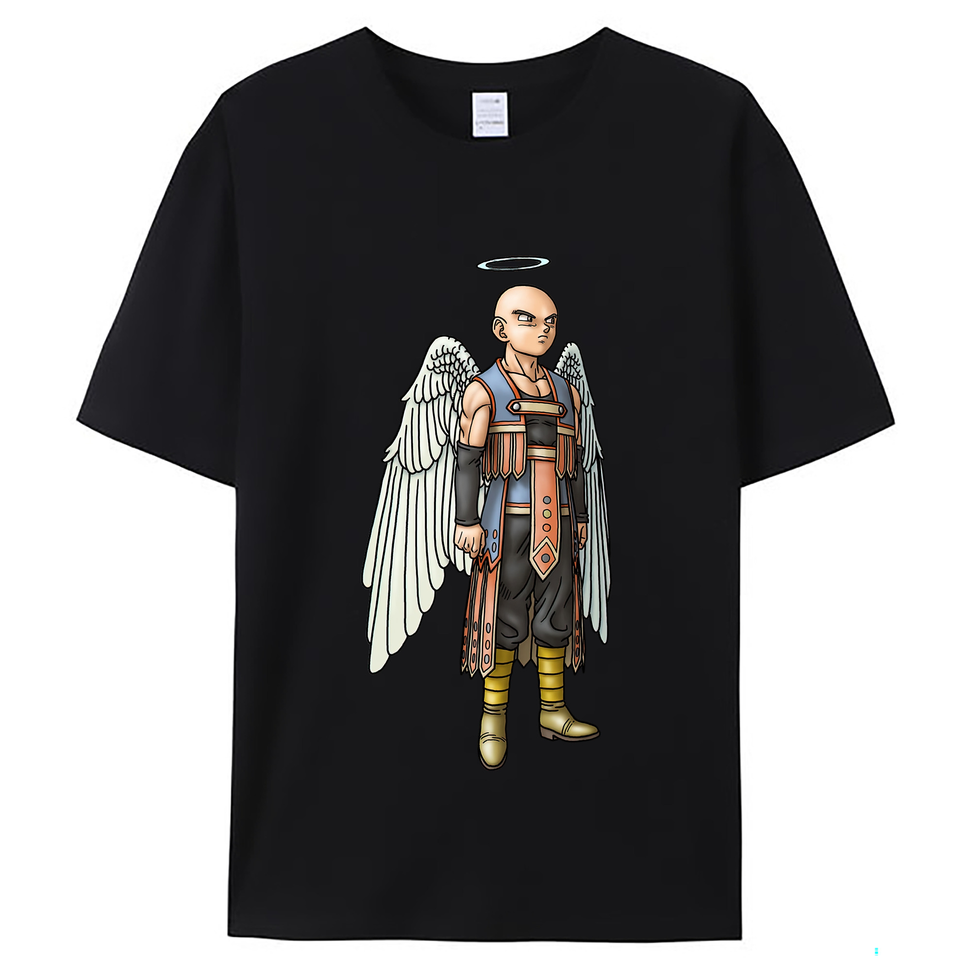 （画像用） ドラゴンクエスト Doragon Kuesuto Dragon Quest レディースカジュアルプリントTシャツ（綿100％）