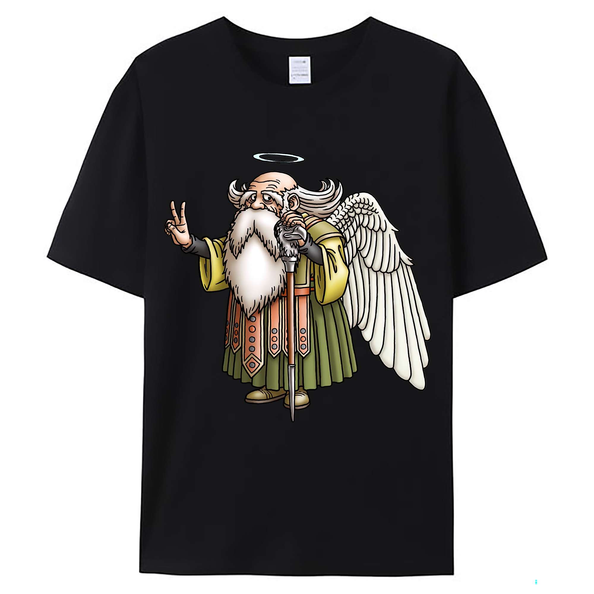 （画像用） ドラゴンクエスト Doragon Kuesuto Dragon Quest レディースカジュアルプリントTシャツ（綿100％）