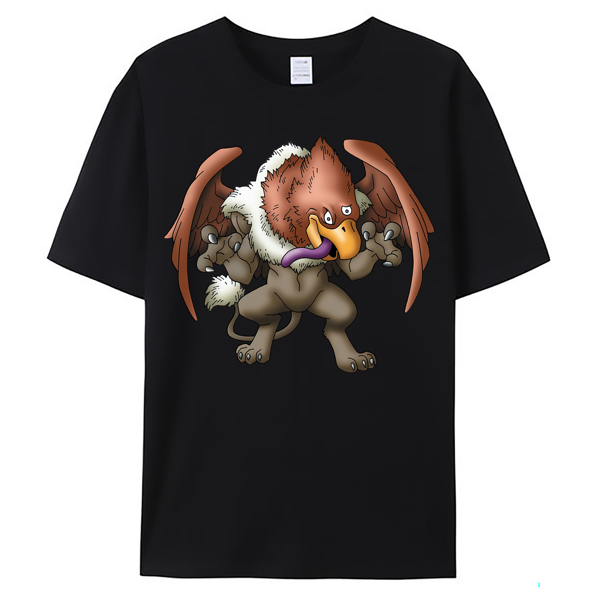 （画像用） ドラゴンクエスト Doragon Kuesuto Dragon Quest レディースカジュアルプリントTシャツ（綿100％）