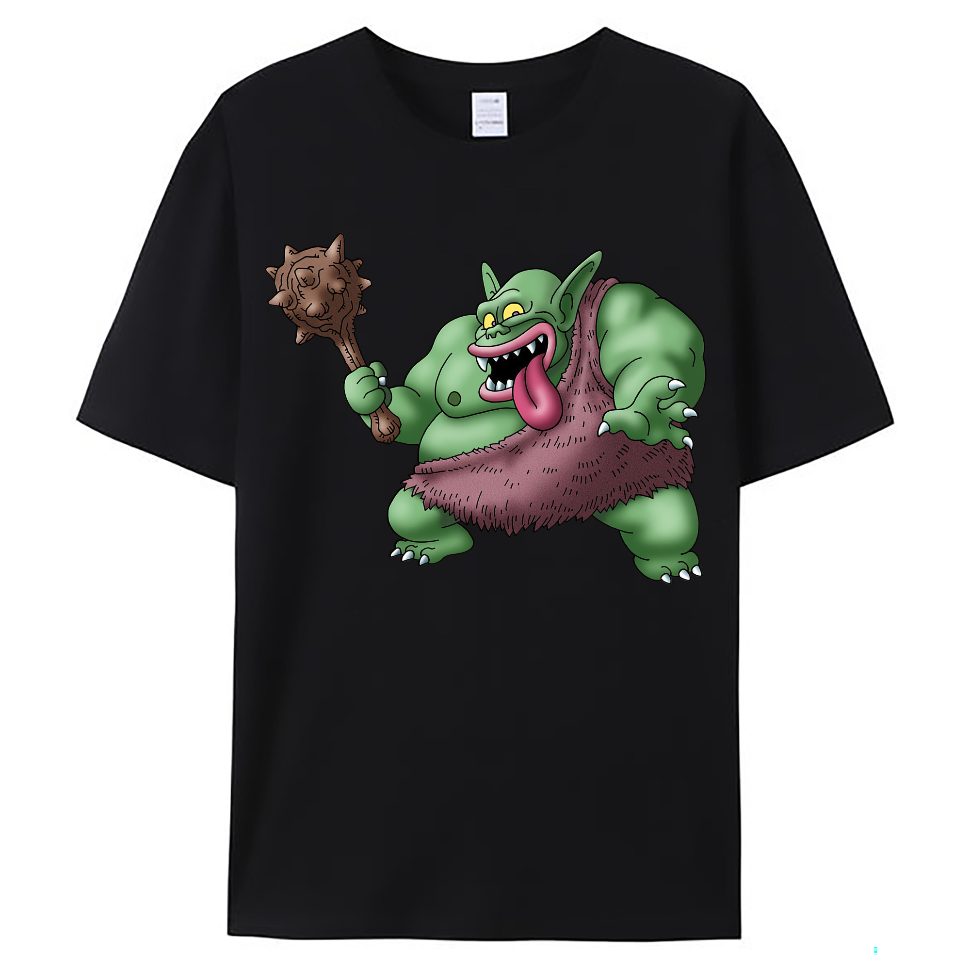 （画像用） ドラゴンクエスト Doragon Kuesuto Dragon Quest レディースカジュアルプリントTシャツ（綿100％）
