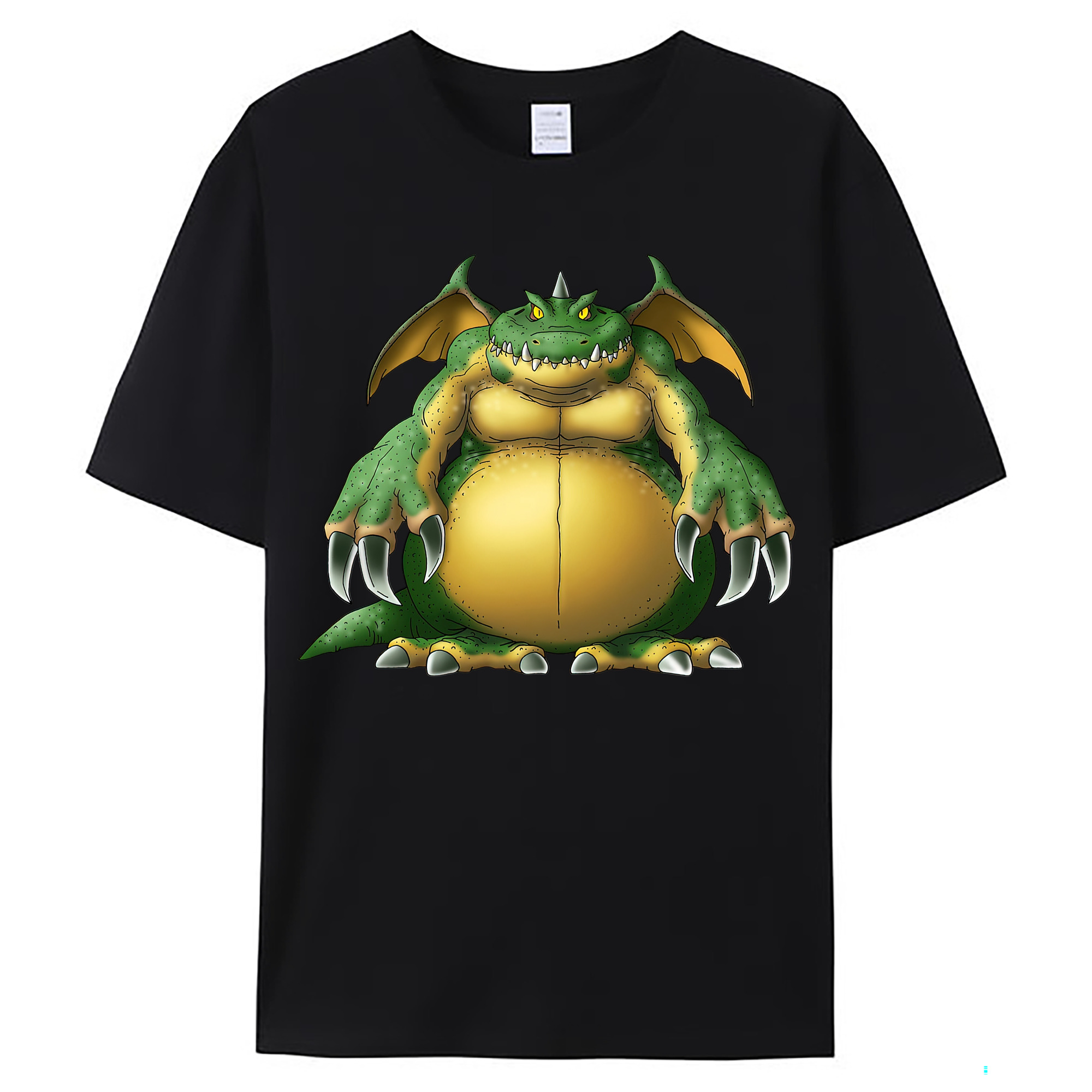 （画像用） ドラゴンクエスト Doragon Kuesuto Dragon Quest レディースカジュアルプリントTシャツ（綿100％）