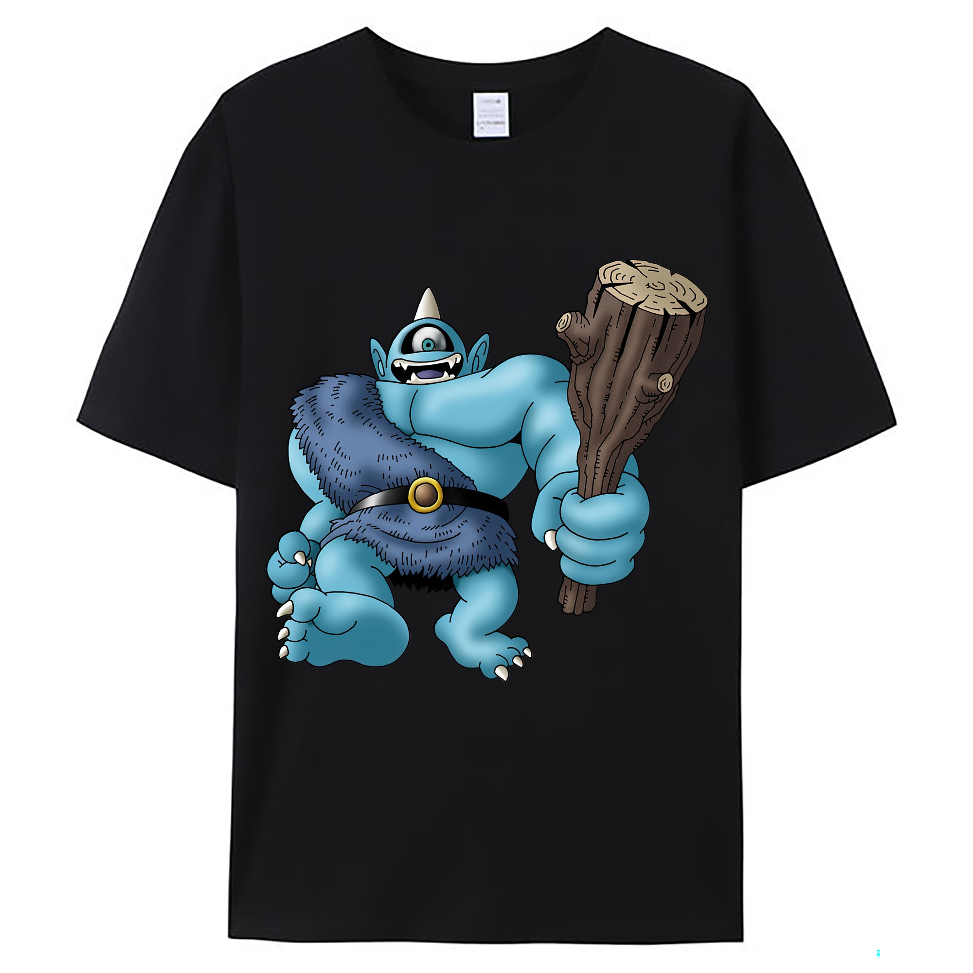 （画像用） ドラゴンクエスト Doragon Kuesuto Dragon Quest レディースカジュアルプリントTシャツ（綿100％）