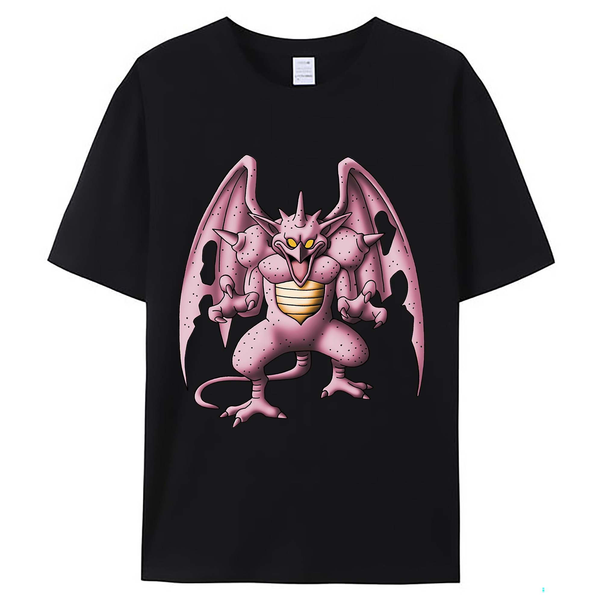（画像用） ドラゴンクエスト Doragon Kuesuto Dragon Quest レディースカジュアルプリントTシャツ（綿100％）