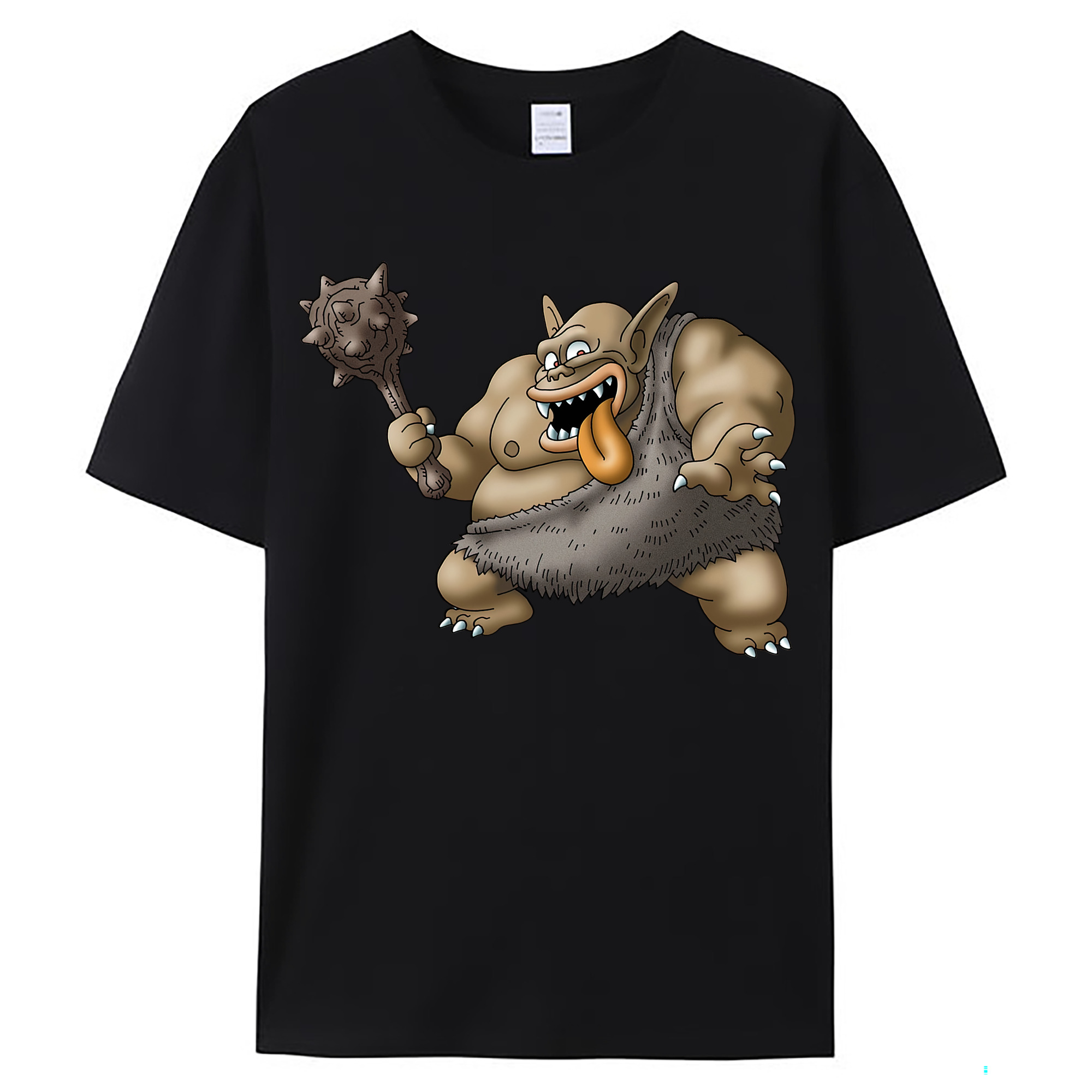 （画像用） ドラゴンクエスト Doragon Kuesuto Dragon Quest レディースカジュアルプリントTシャツ（綿100％）