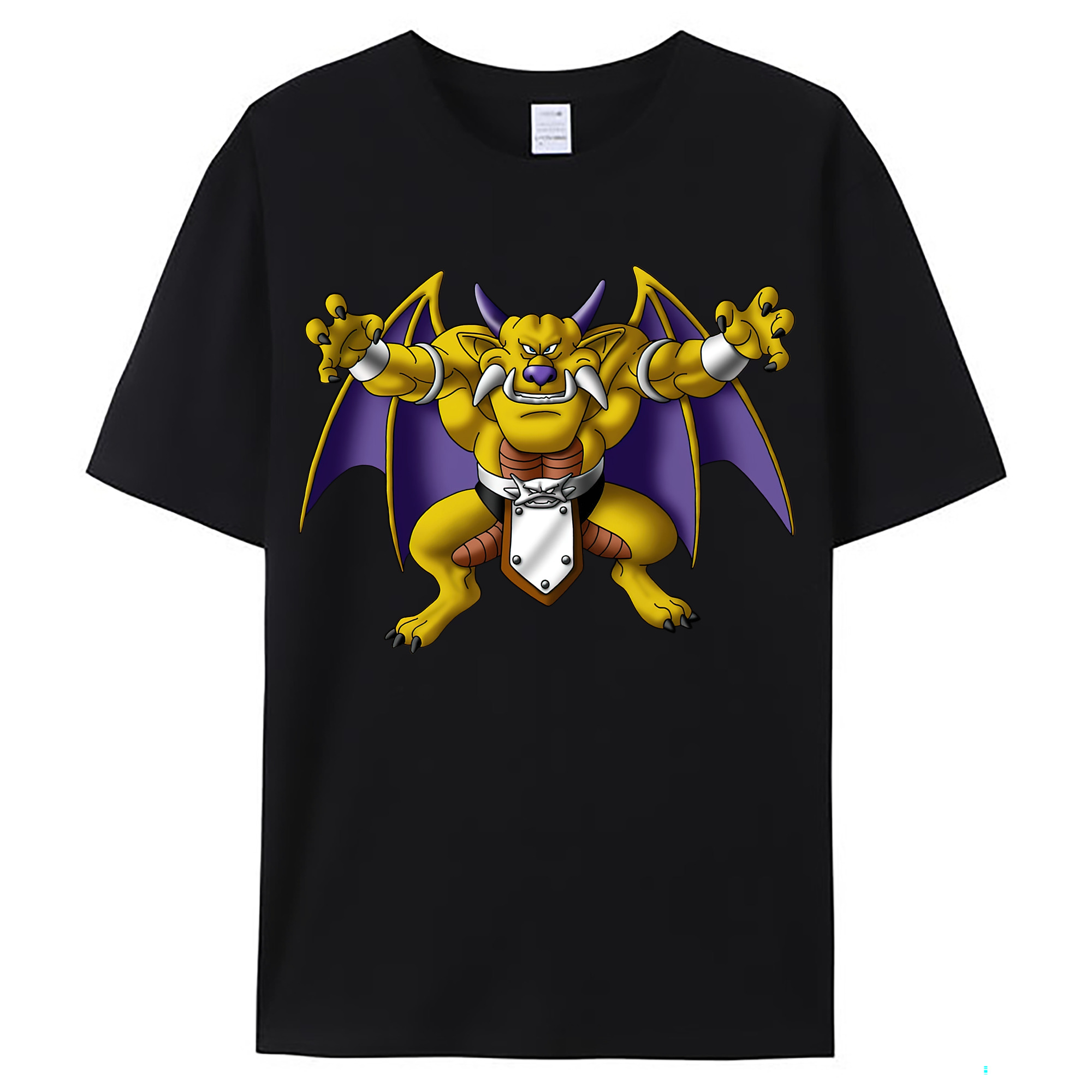 （画像用） ドラゴンクエスト Doragon Kuesuto Dragon Quest レディースカジュアルプリントTシャツ（綿100％）