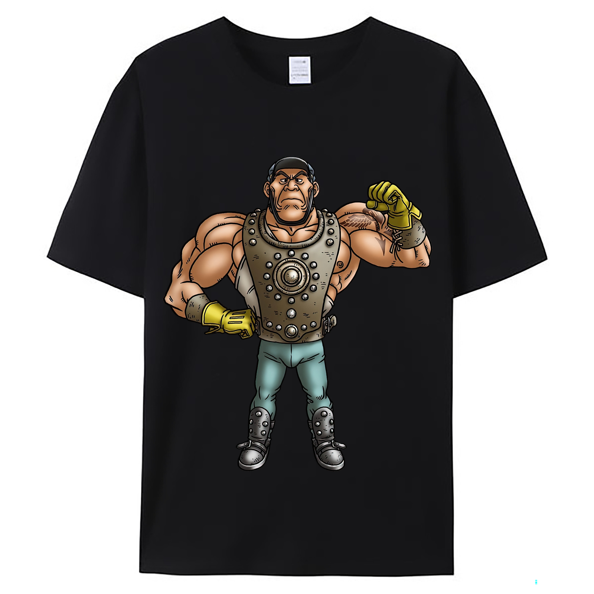 （画像用） ドラゴンクエスト Doragon Kuesuto Dragon Quest レディースカジュアルプリントTシャツ（綿100％）