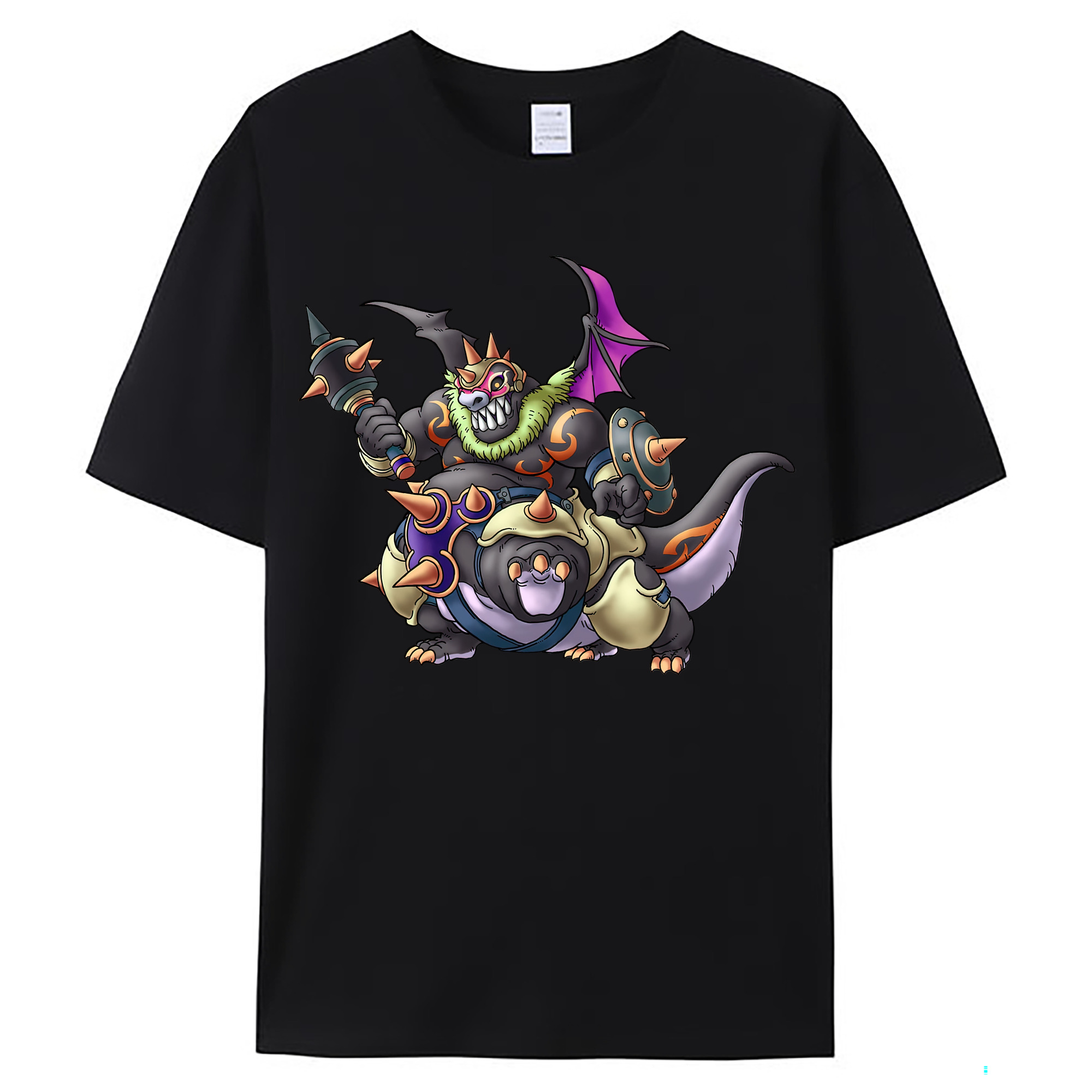 （画像用） ドラゴンクエスト Doragon Kuesuto Dragon Quest レディースカジュアルプリントTシャツ（綿100％）