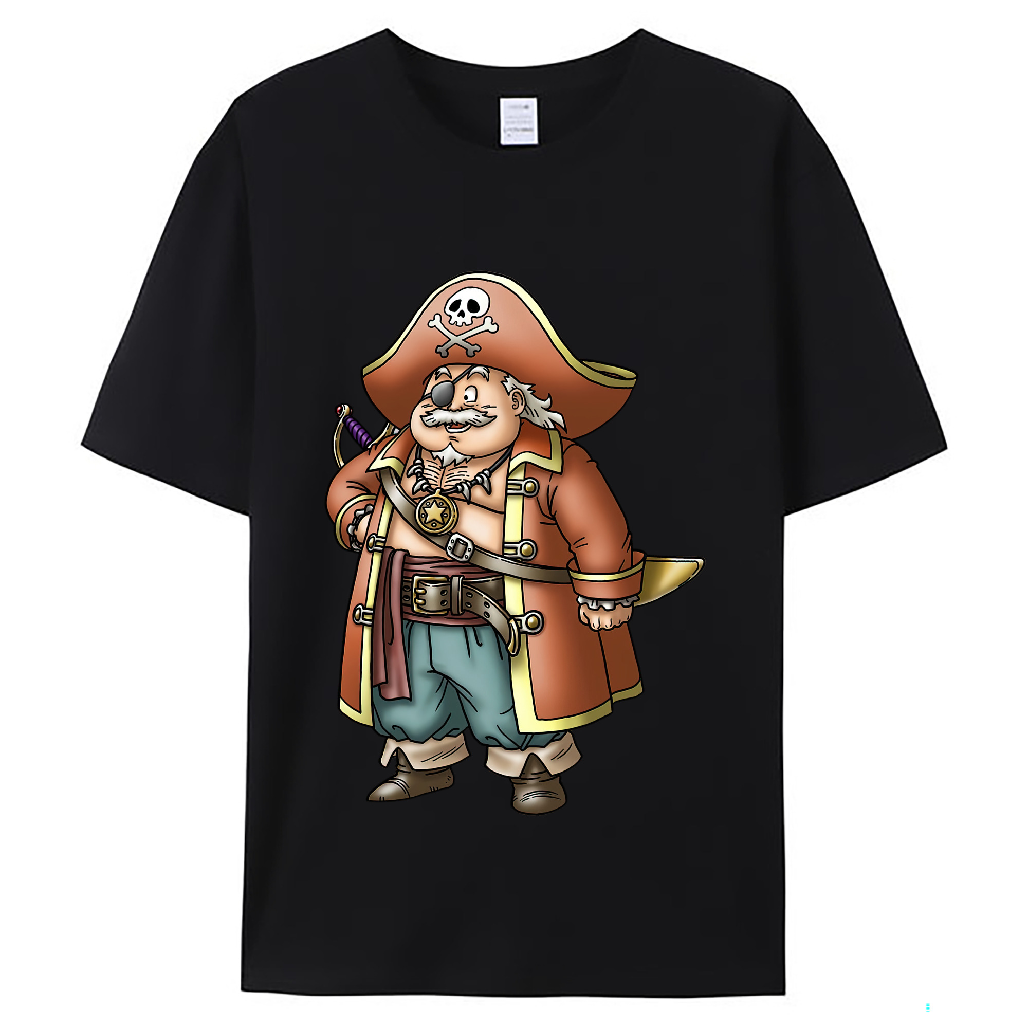 （画像用） ドラゴンクエスト Doragon Kuesuto Dragon Quest レディースカジュアルプリントTシャツ（綿100％）