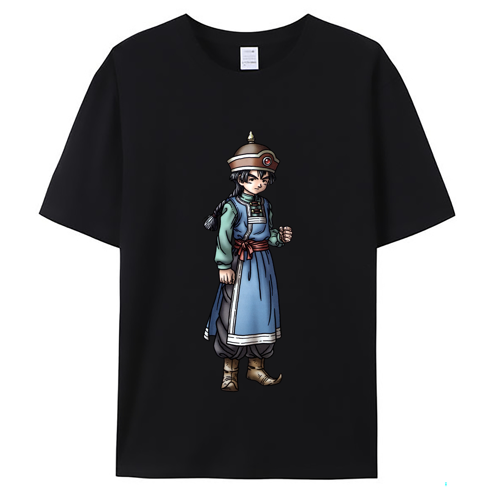 （画像用） ドラゴンクエスト Doragon Kuesuto Dragon Quest レディースカジュアルプリントTシャツ（綿100％）