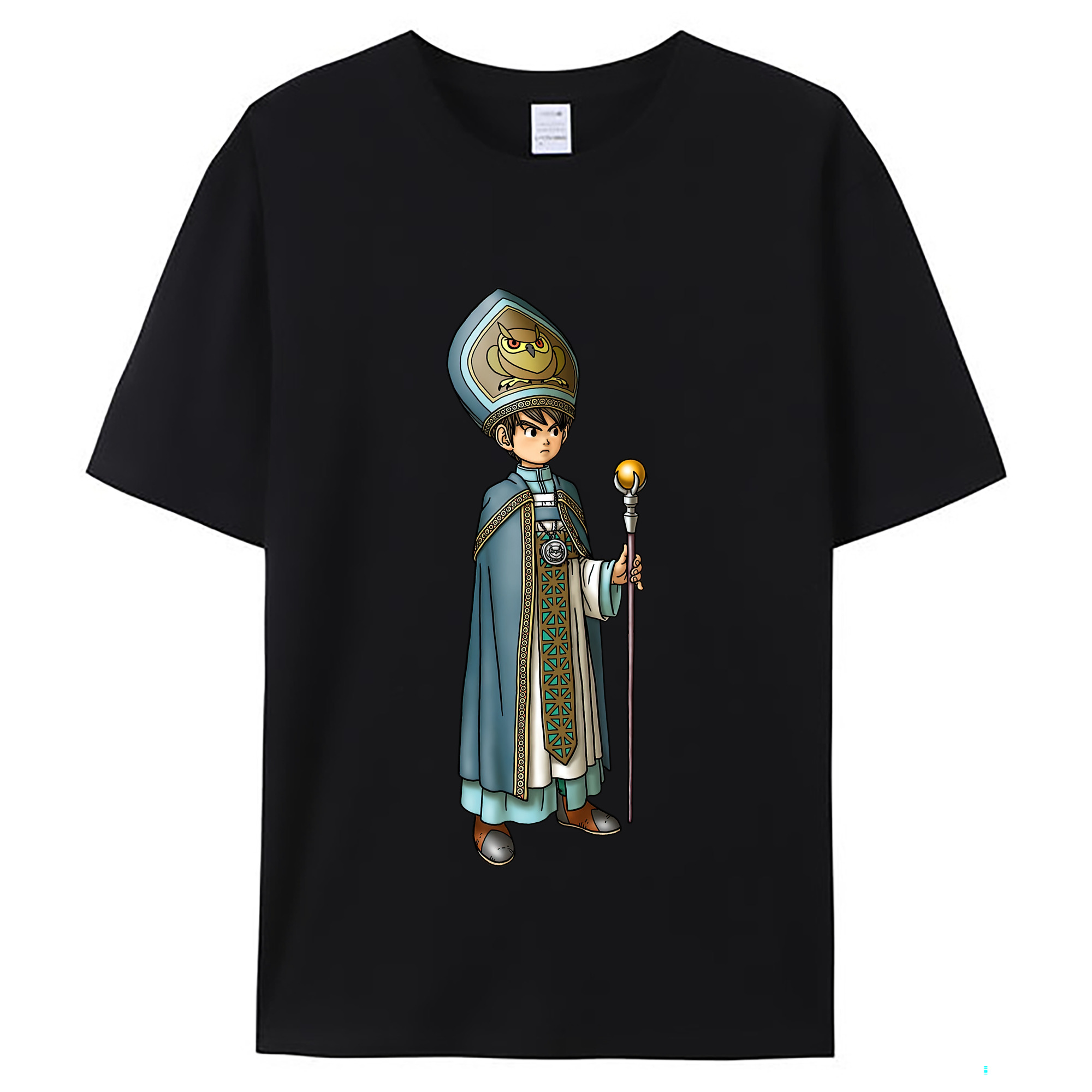 （画像用） ドラゴンクエスト Doragon Kuesuto Dragon Quest レディースカジュアルプリントTシャツ（綿100％）
